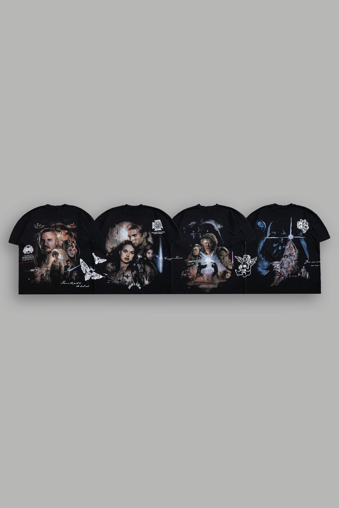 Star Wars Series "Side-By-Side" Tee Box Set in Black