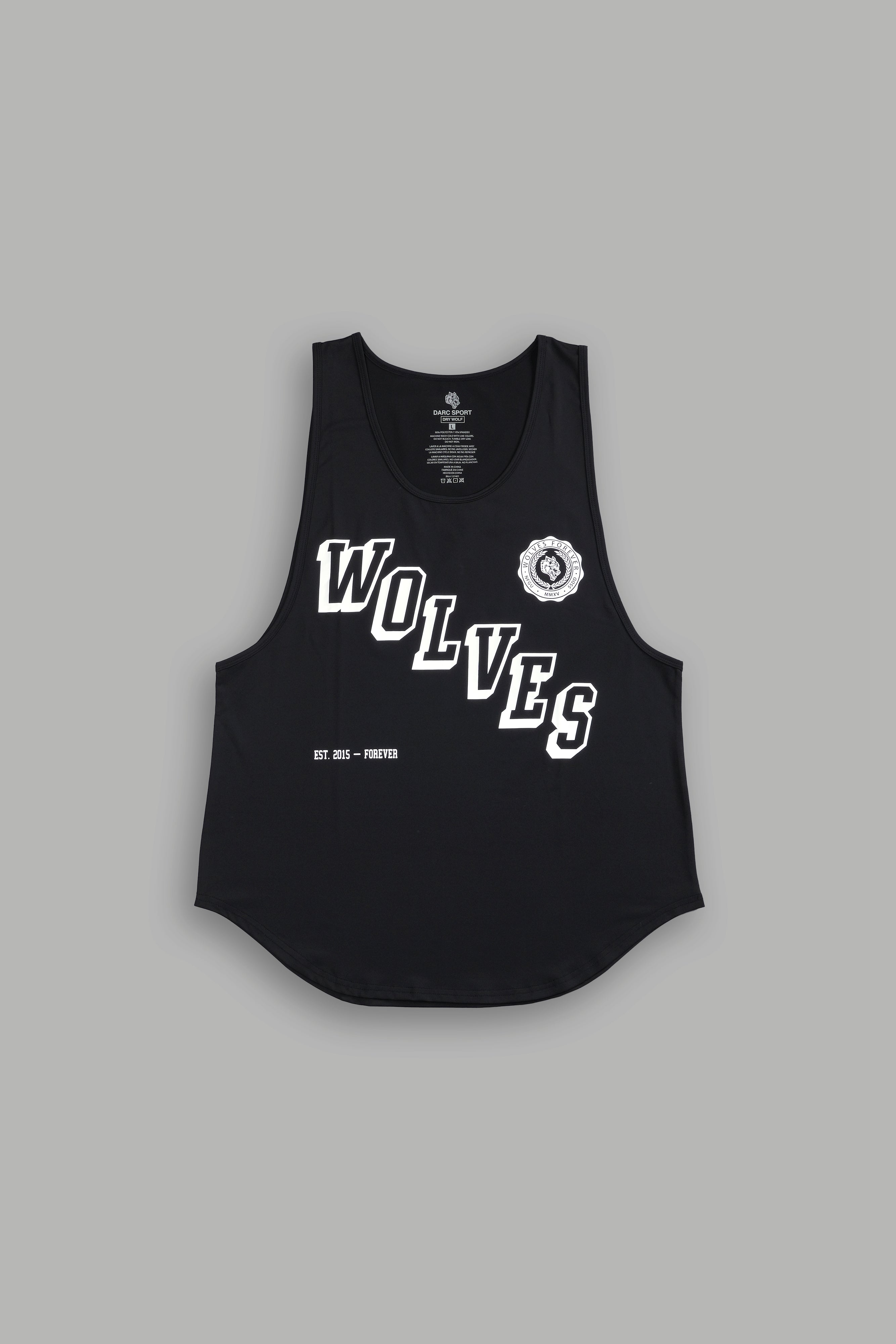 Stairs "Dry Wolf" (Drop) Tank in Black