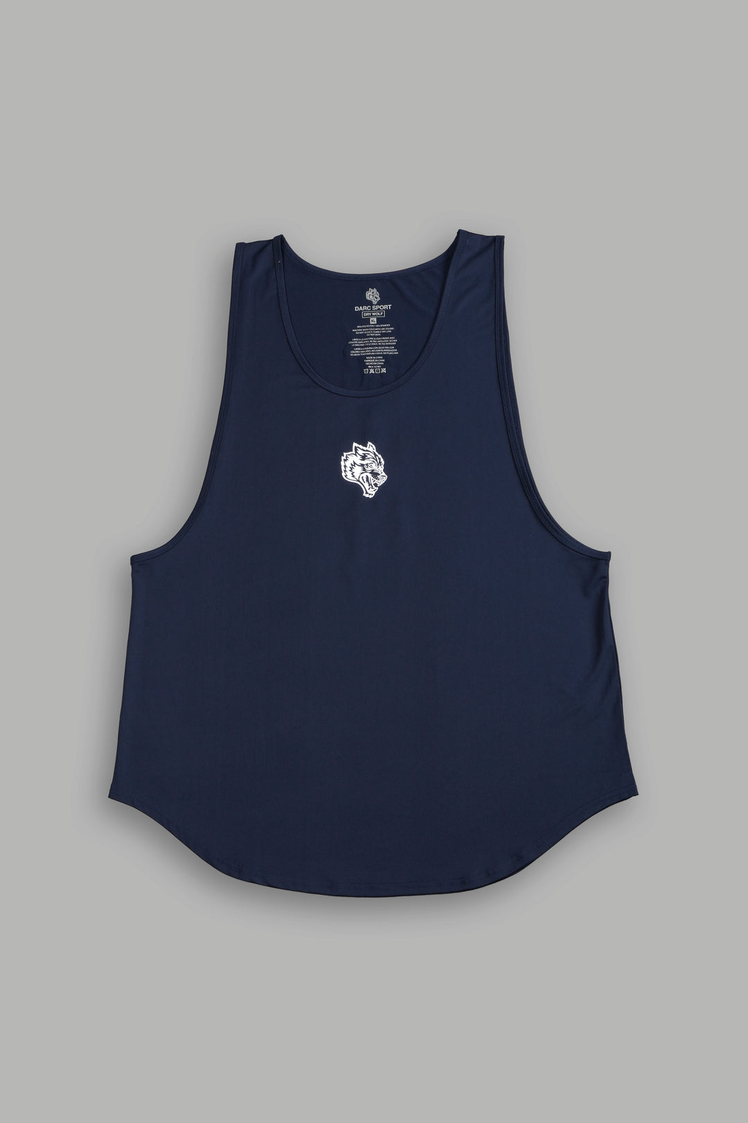 Ōkami "Dry Wolf" (Drop) Tank in Storm Blue