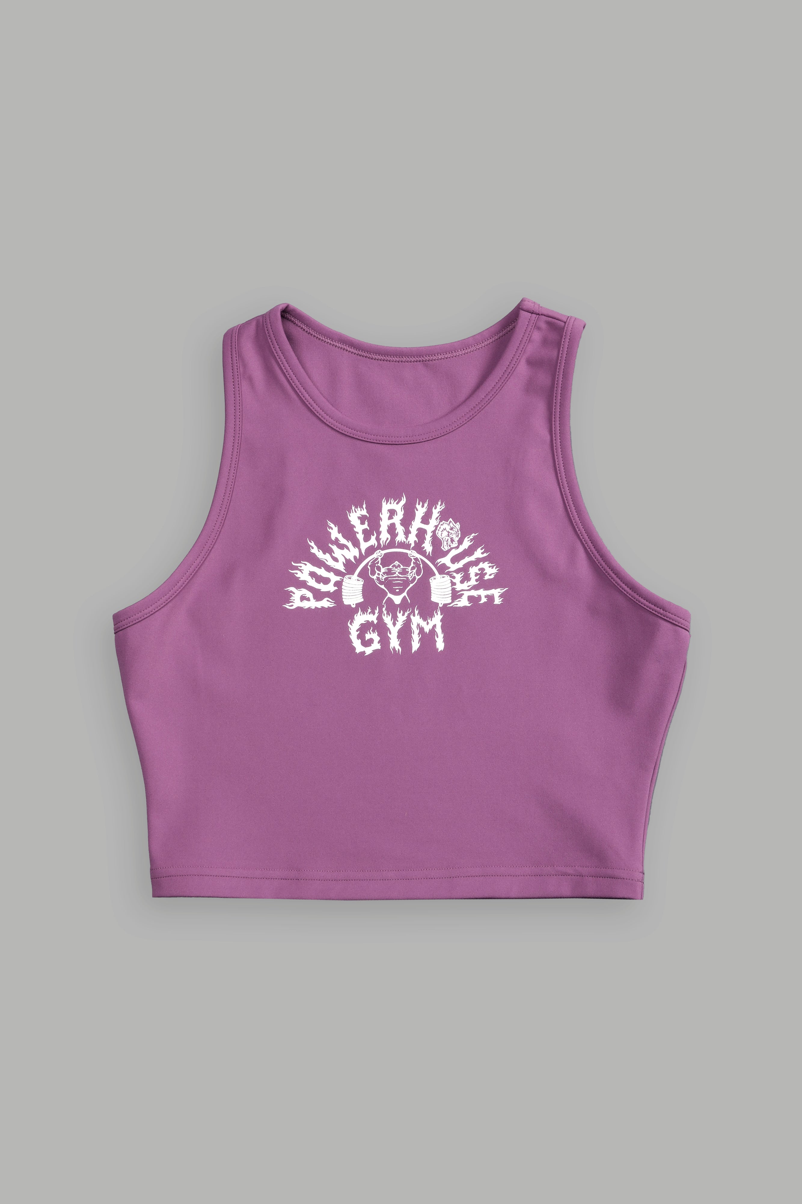 Iron Flame "Energy" Racerback Tank in Cipher Purple