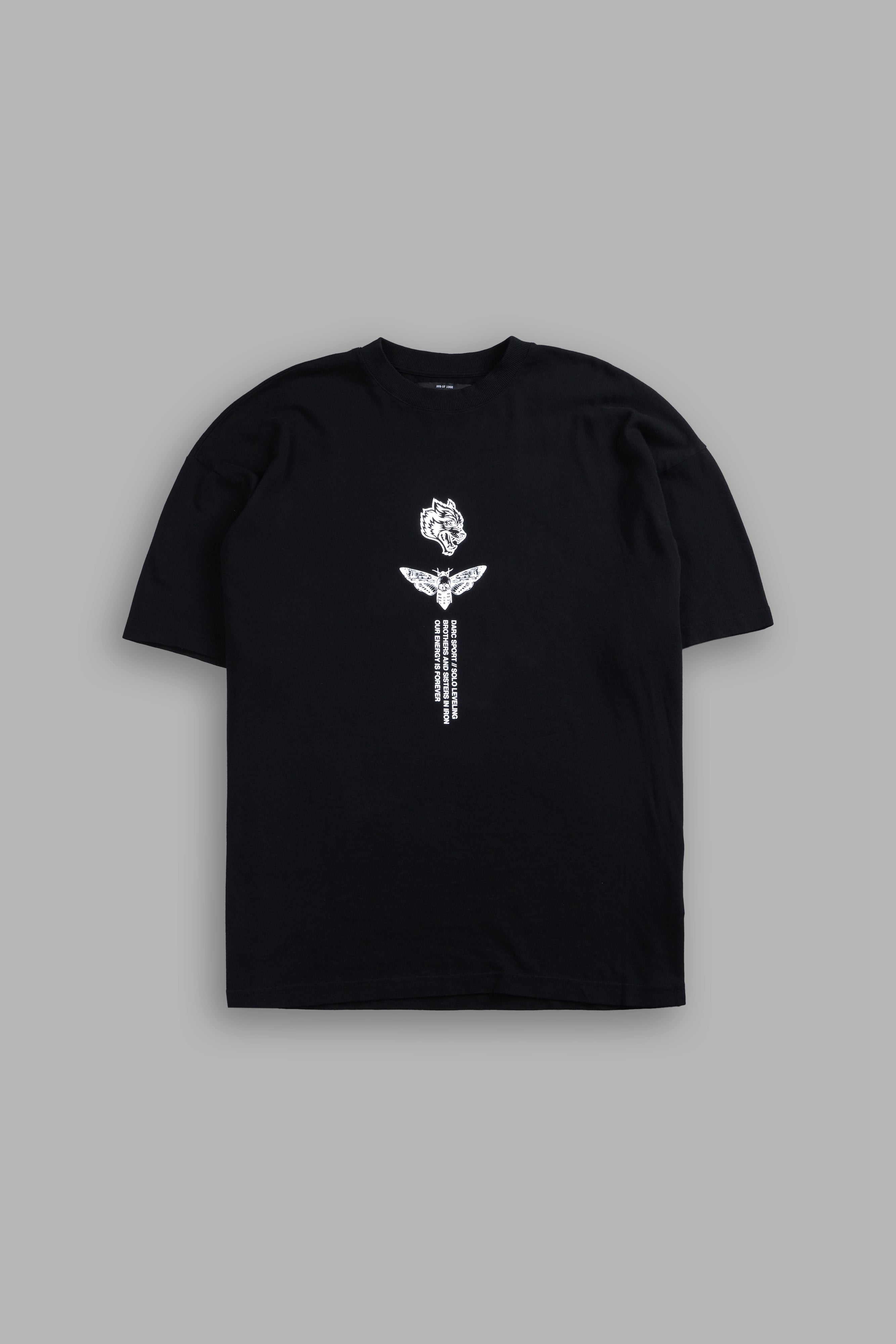 Awakened Premium Oversized Tee in Black