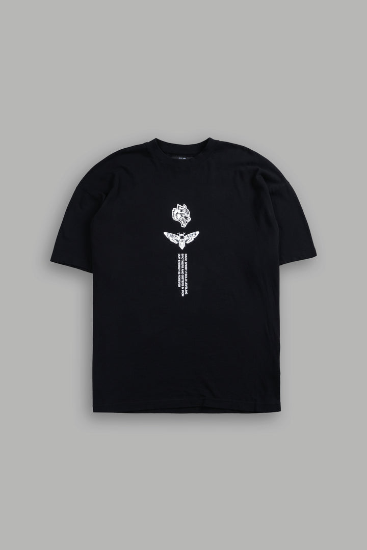 Awakened Premium Oversized Tee in Black