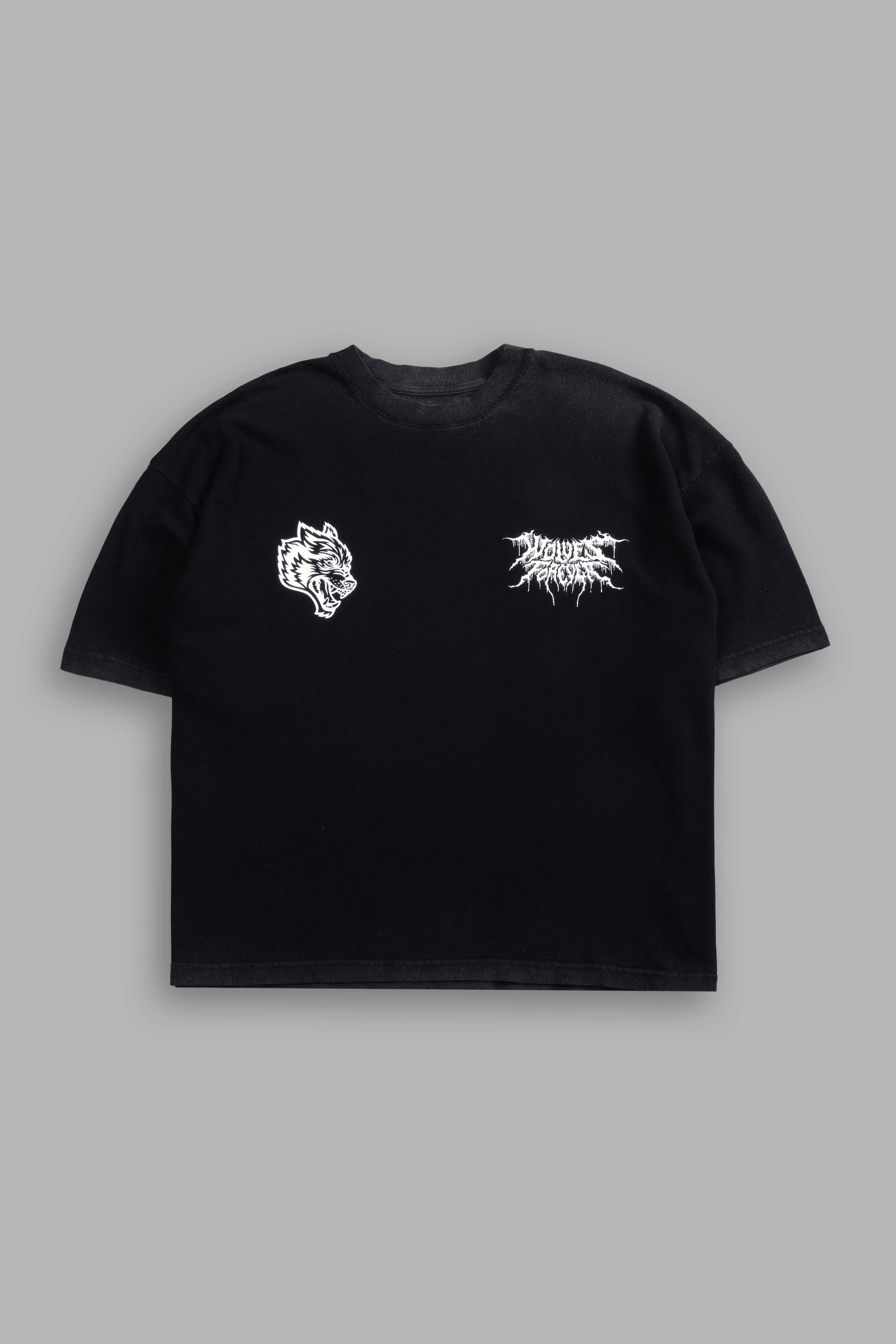 Where Shadows Begin Premium "Box Cut" Tee in Black