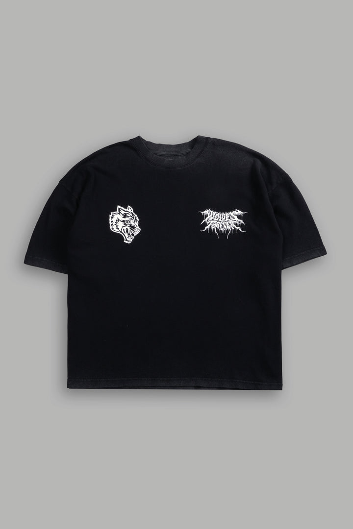 Where Shadows Begin Premium "Box Cut" Tee in Black