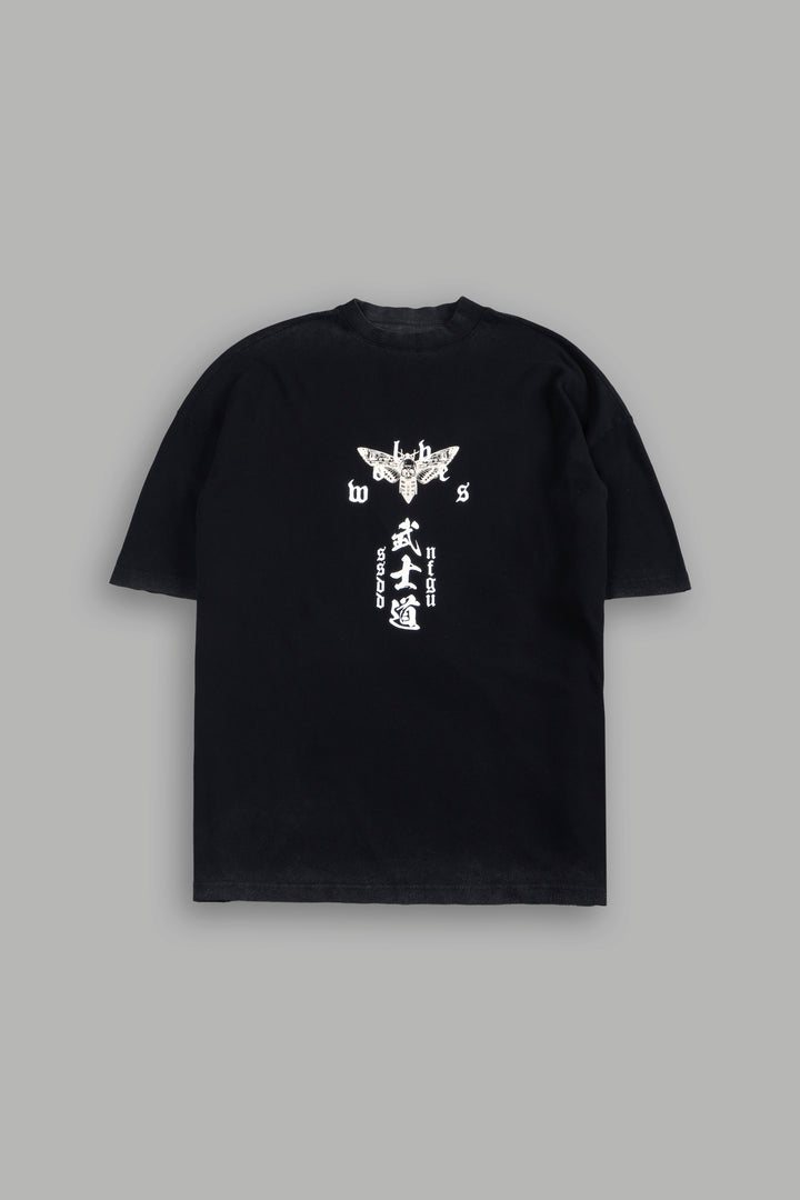 Shinigami'S Embrace Premium Oversized Tee in Black