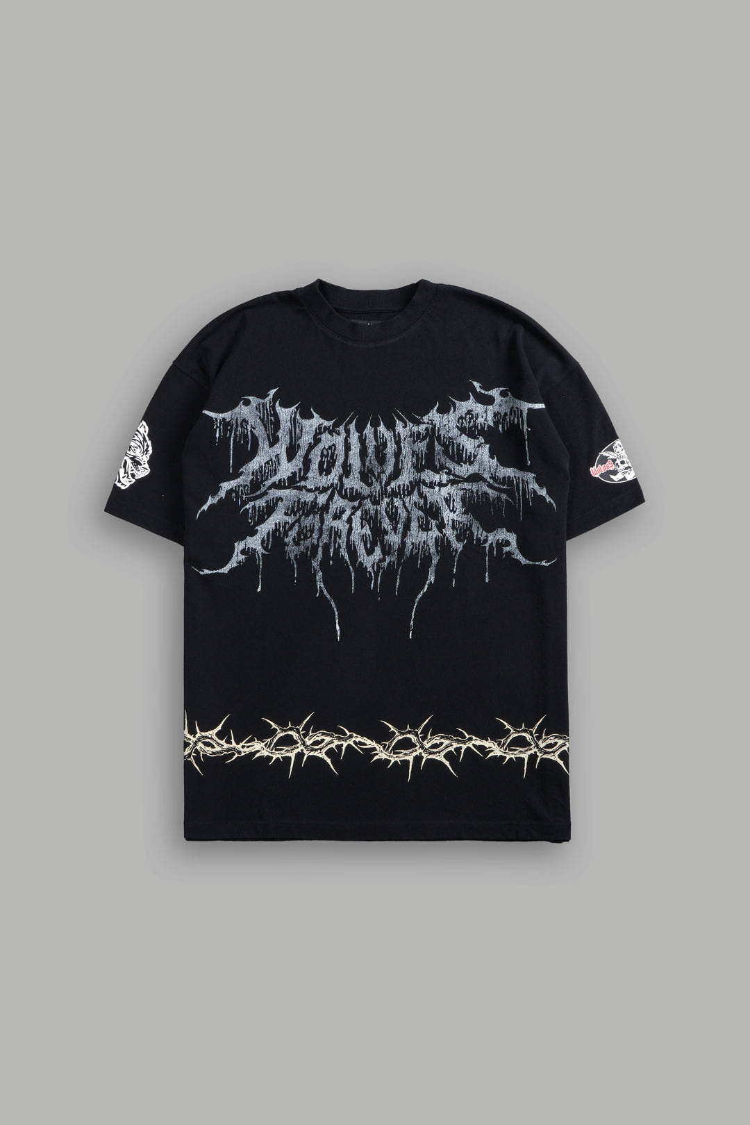 Drip Hesh "Premium" Oversized Tee in Black/White