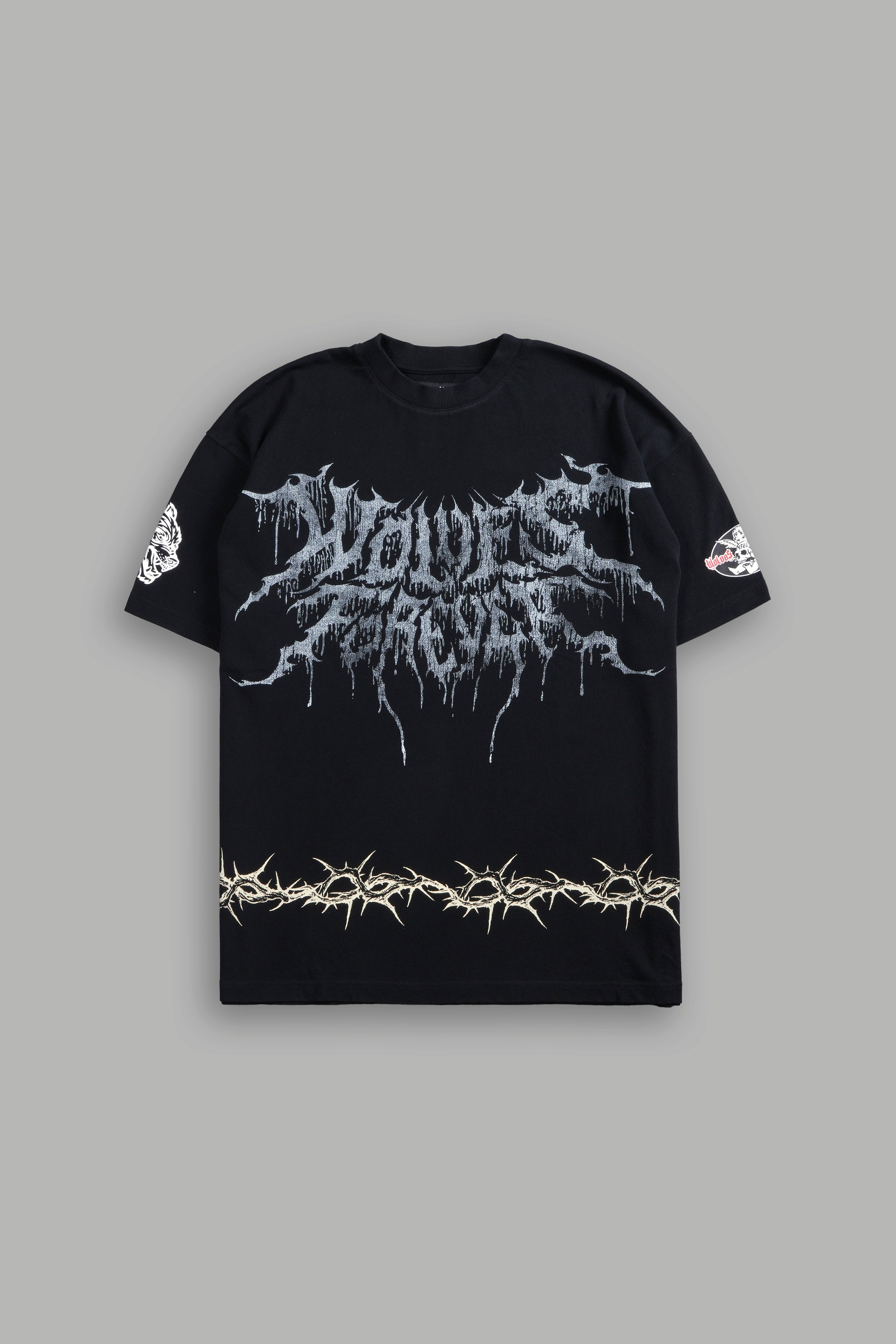 Drip Hesh "Premium" Oversized Tee in Black/White