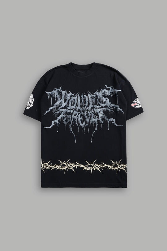 Good of Heart "Side By Side" Series Premium Tee in Black