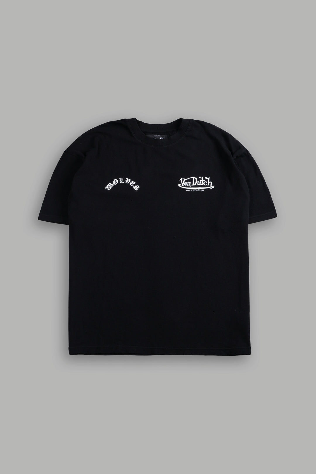 Von Darc Premium Oversized Tee in Black