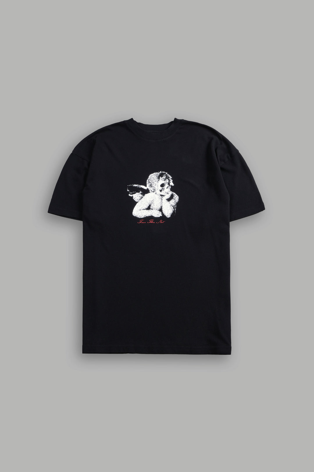 Fallen Halo Oversized "Premium" Unisex Tee in Black