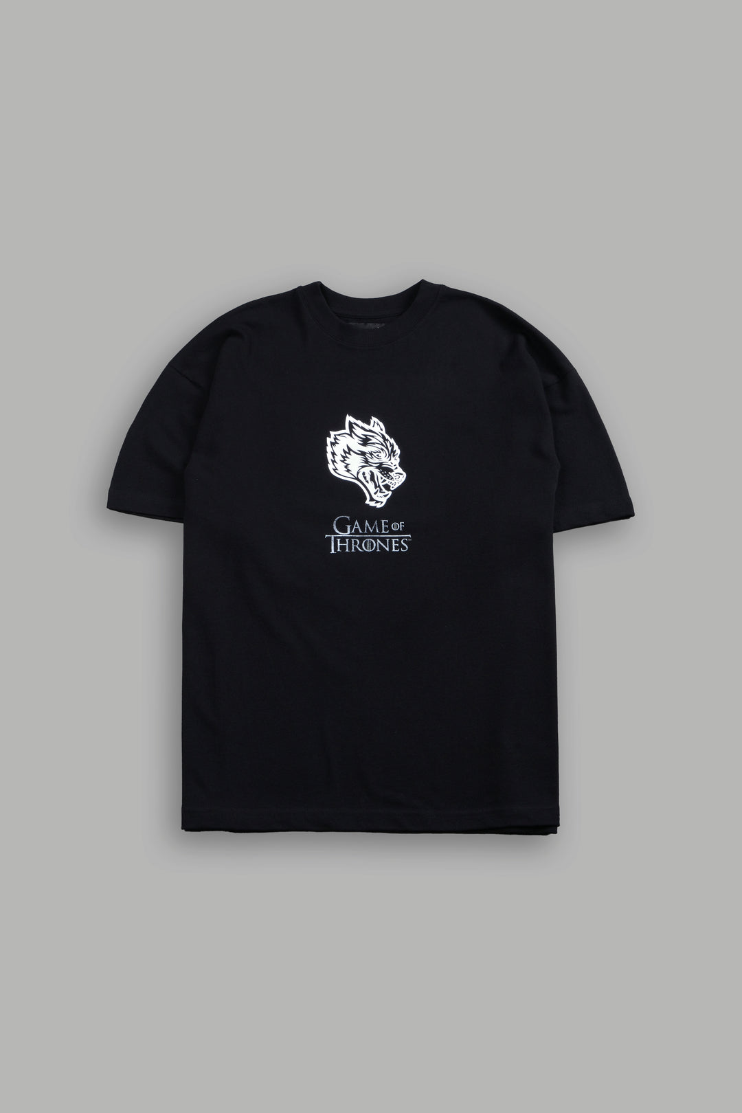 Iron Wolf Premium Oversized Tee in Black