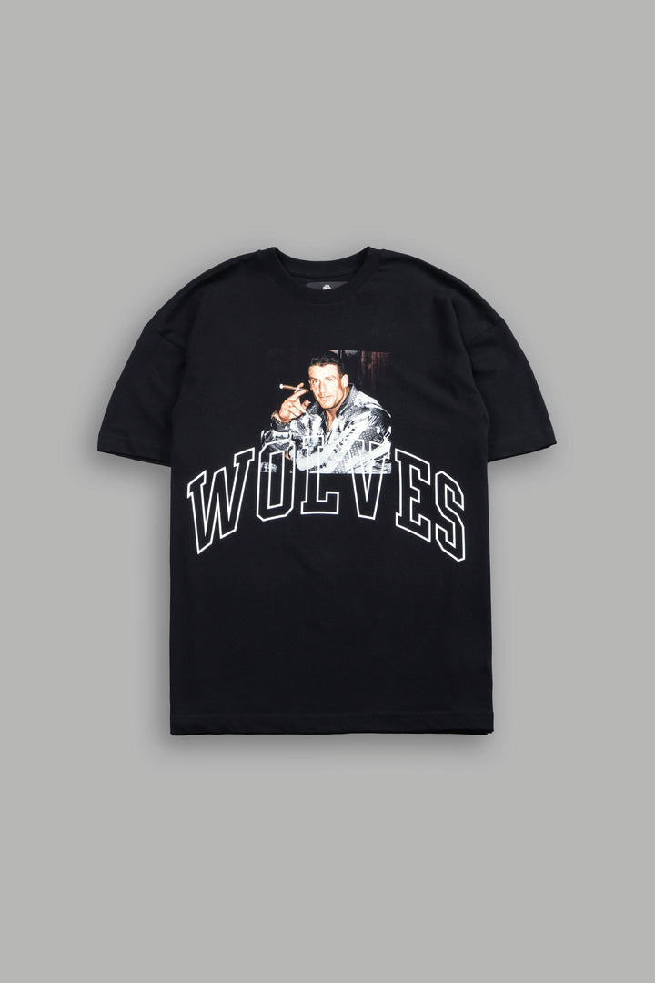 Dorian V2 Premium Oversized Tee in Black