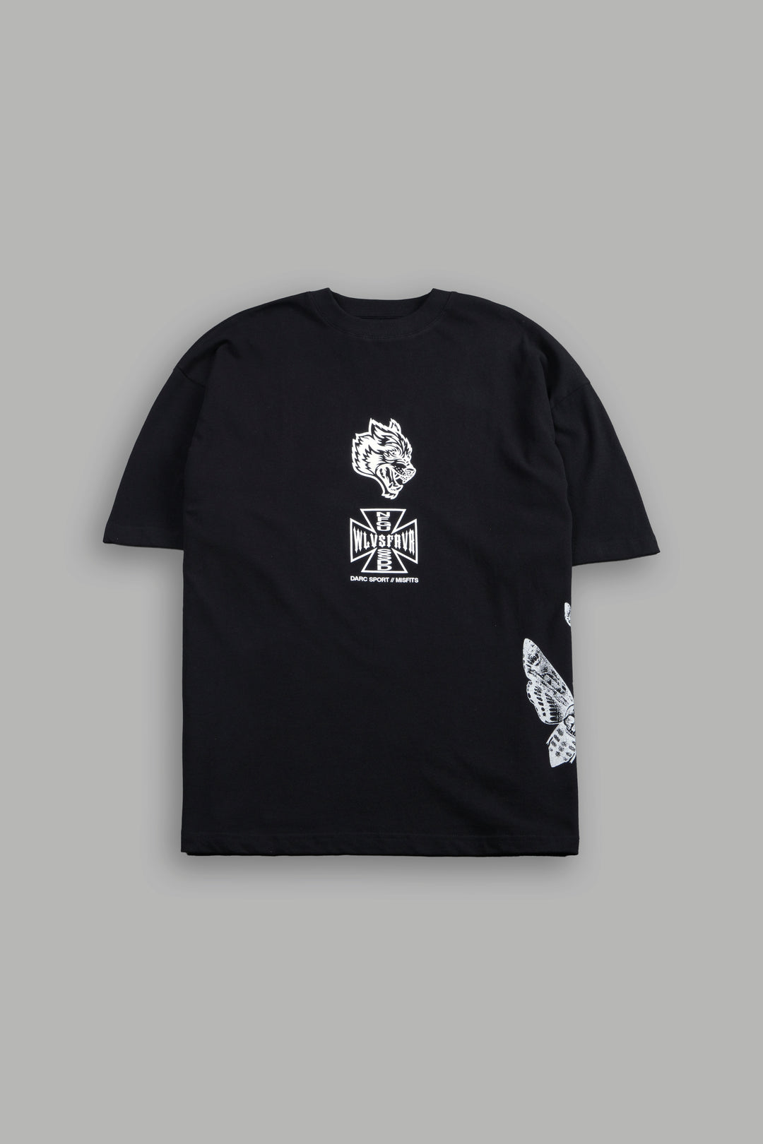 Bodybuilding Fiend Premium Oversized Tee in Black