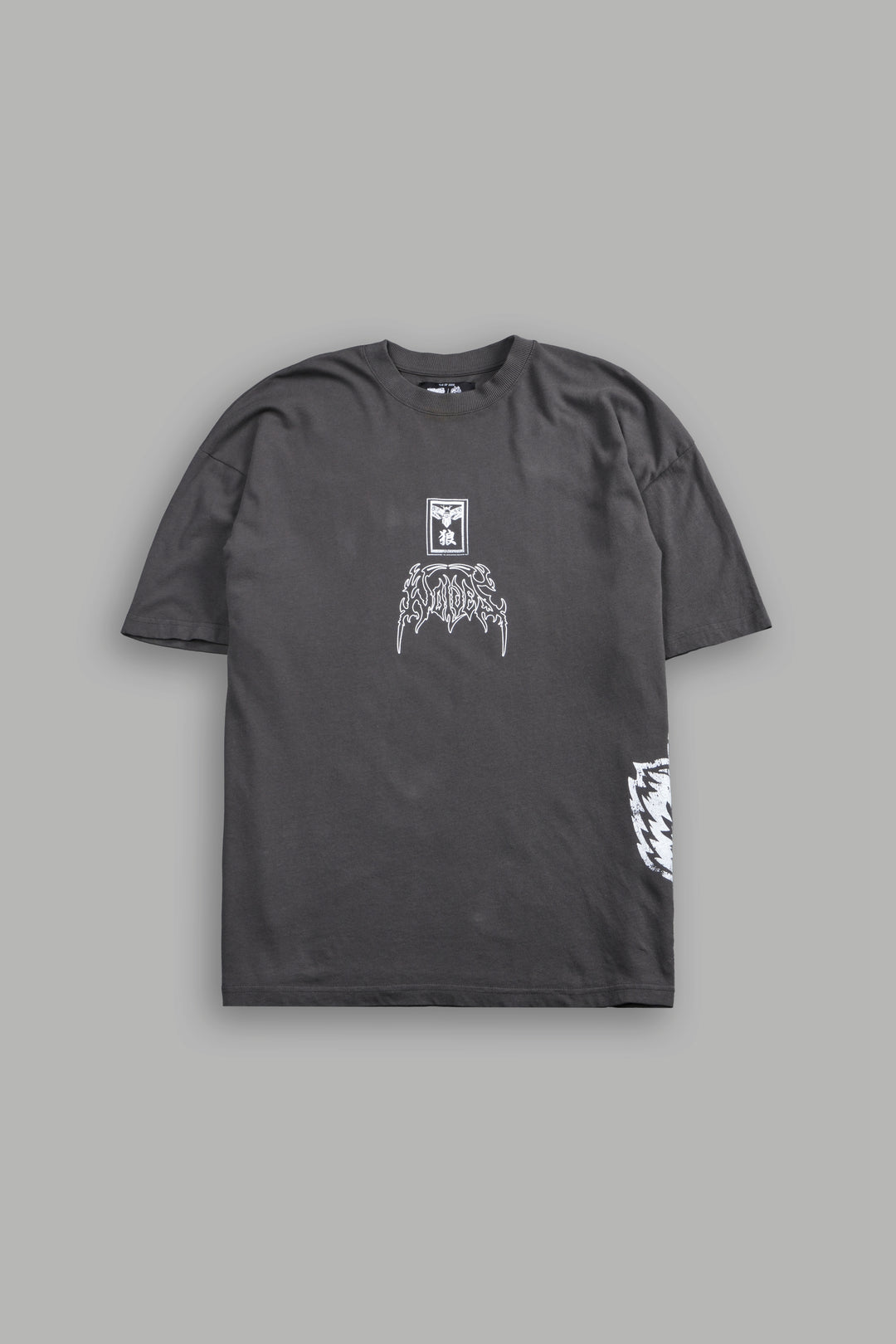 Rasengan Premium Oversized Tee in Wolf Gray
