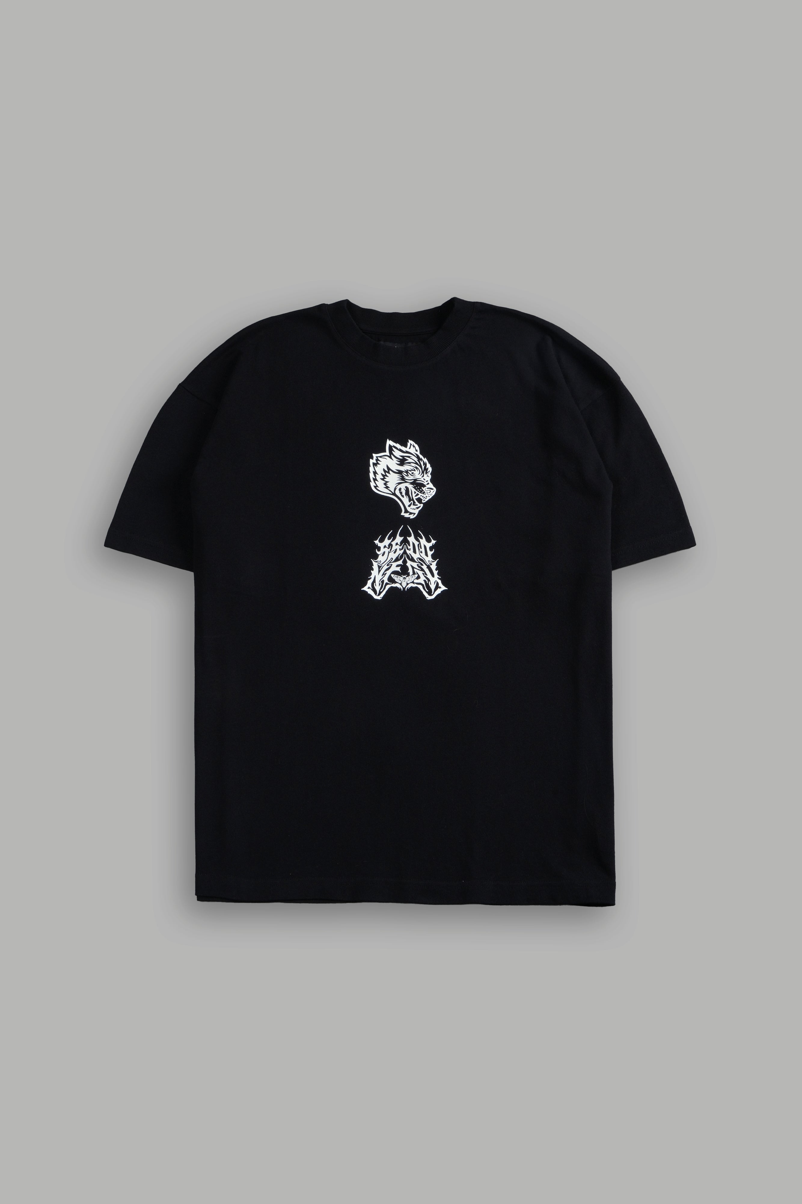 Shonen's Past "Premium" Oversized Tee in Black
