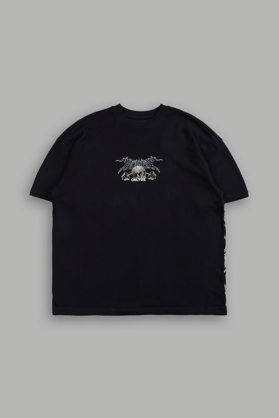 Wolves Bodybuilding Club Premium Tee In Black