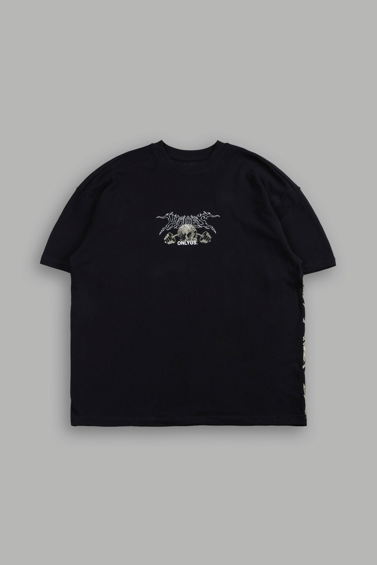 Wolves Bodybuilding Club Premium Tee In Black