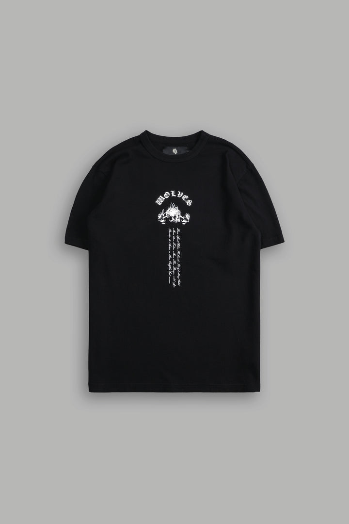 The Fire Inside "Premium" Heritage Tee in Black