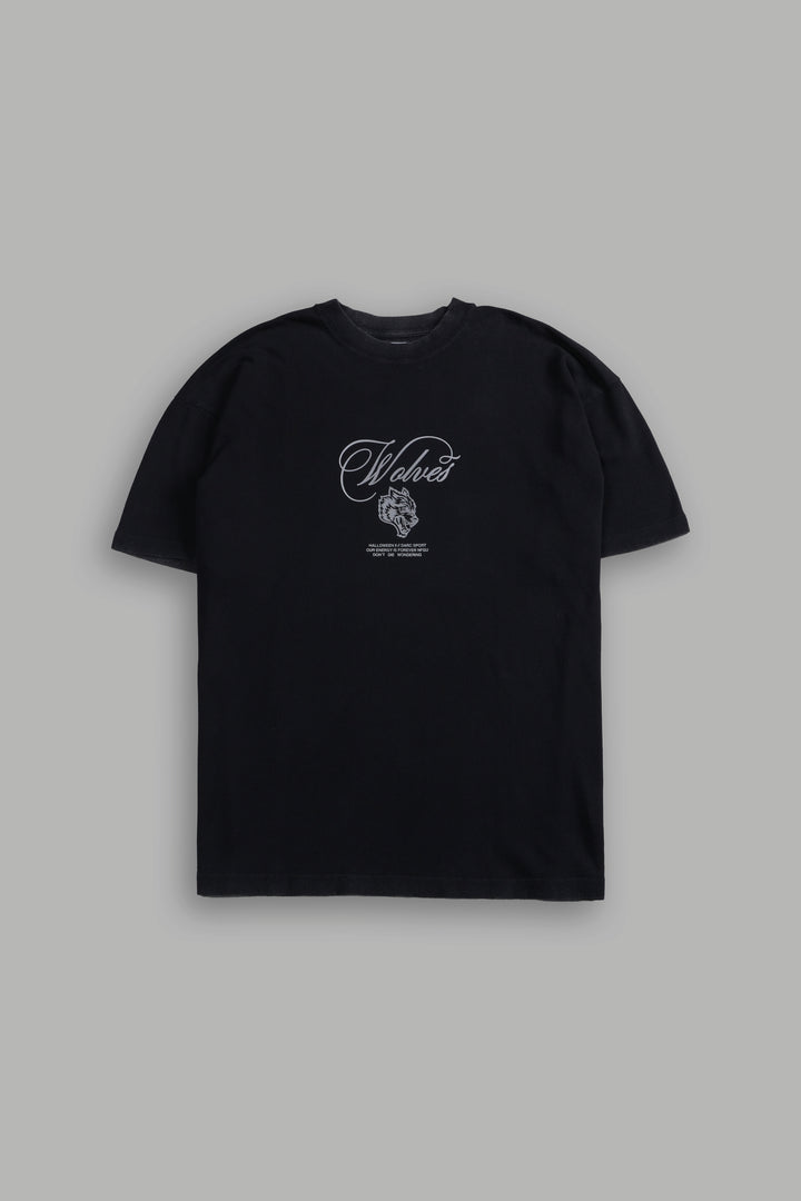 (1 Of 500) In the Night "Premium" Oversized Tee in Black