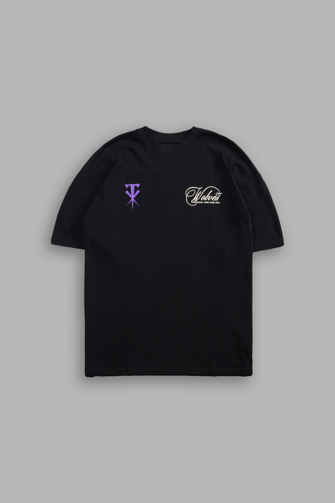 (1 OF 500) From The Grave "Premium" Oversized Tee in Black