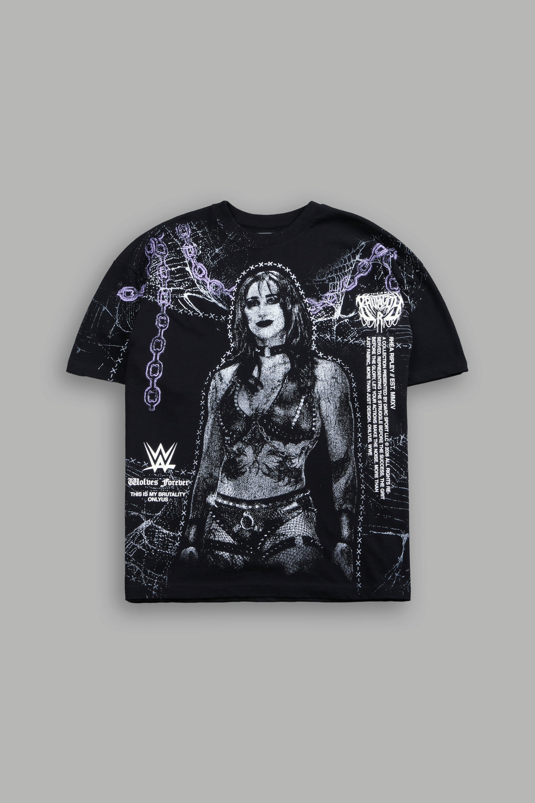 WWE "Side-By-Side" Tee Box Set in Black