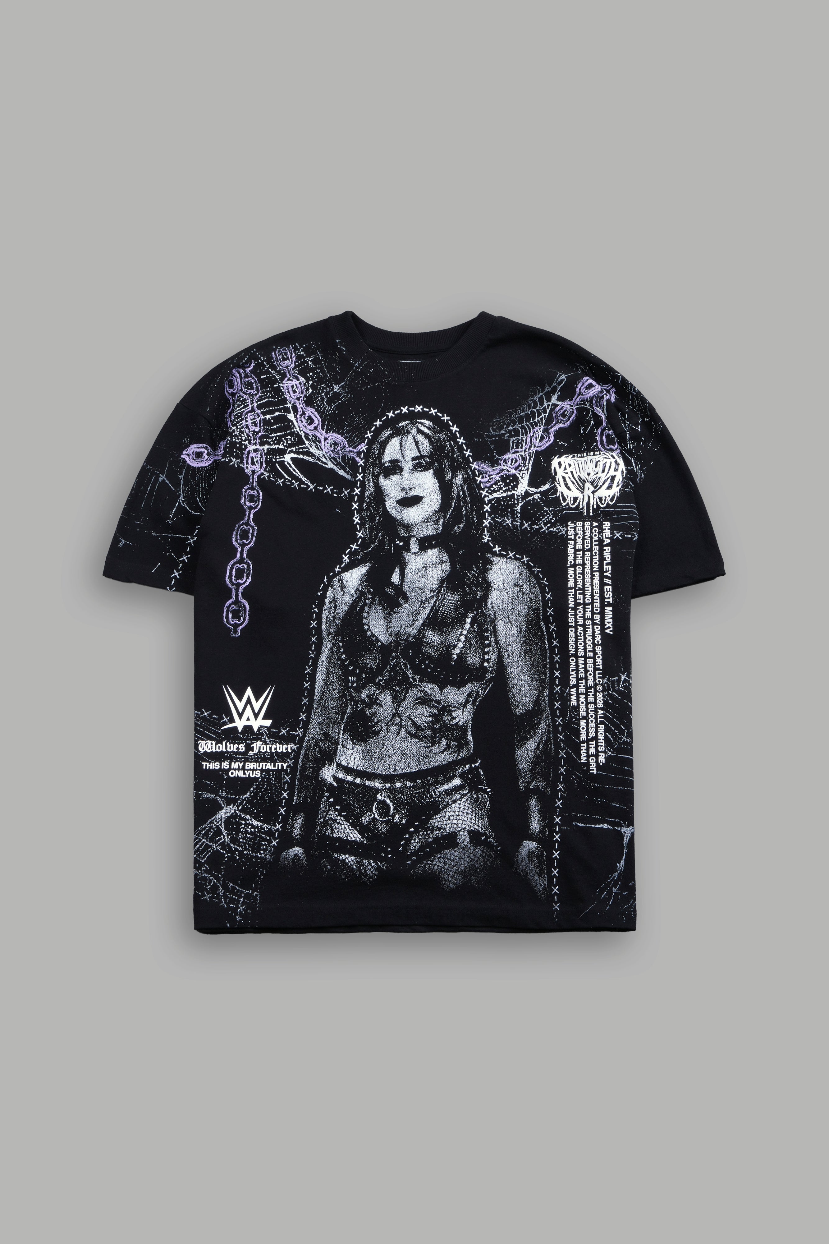 WWE "Side-By-Side" Tee Box Set in Black