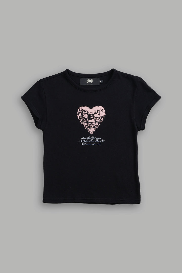 Memento Amore "Baby" Tee in Black