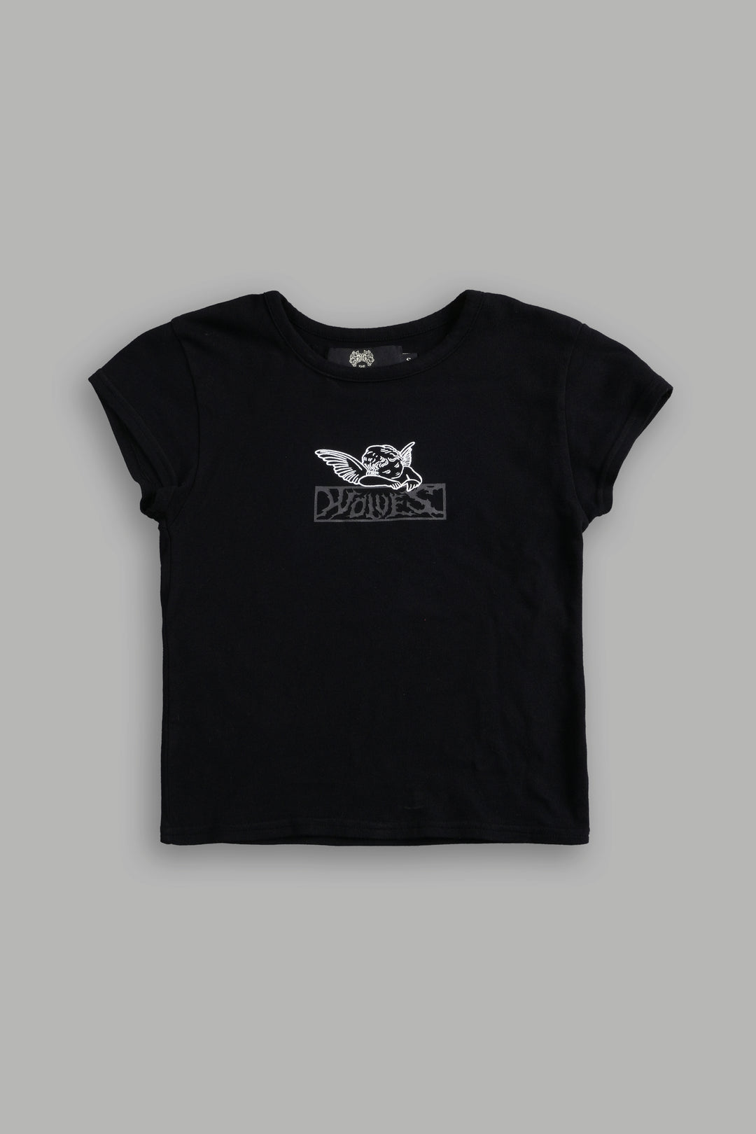 Traces of Heaven "Baby" Tee in Black