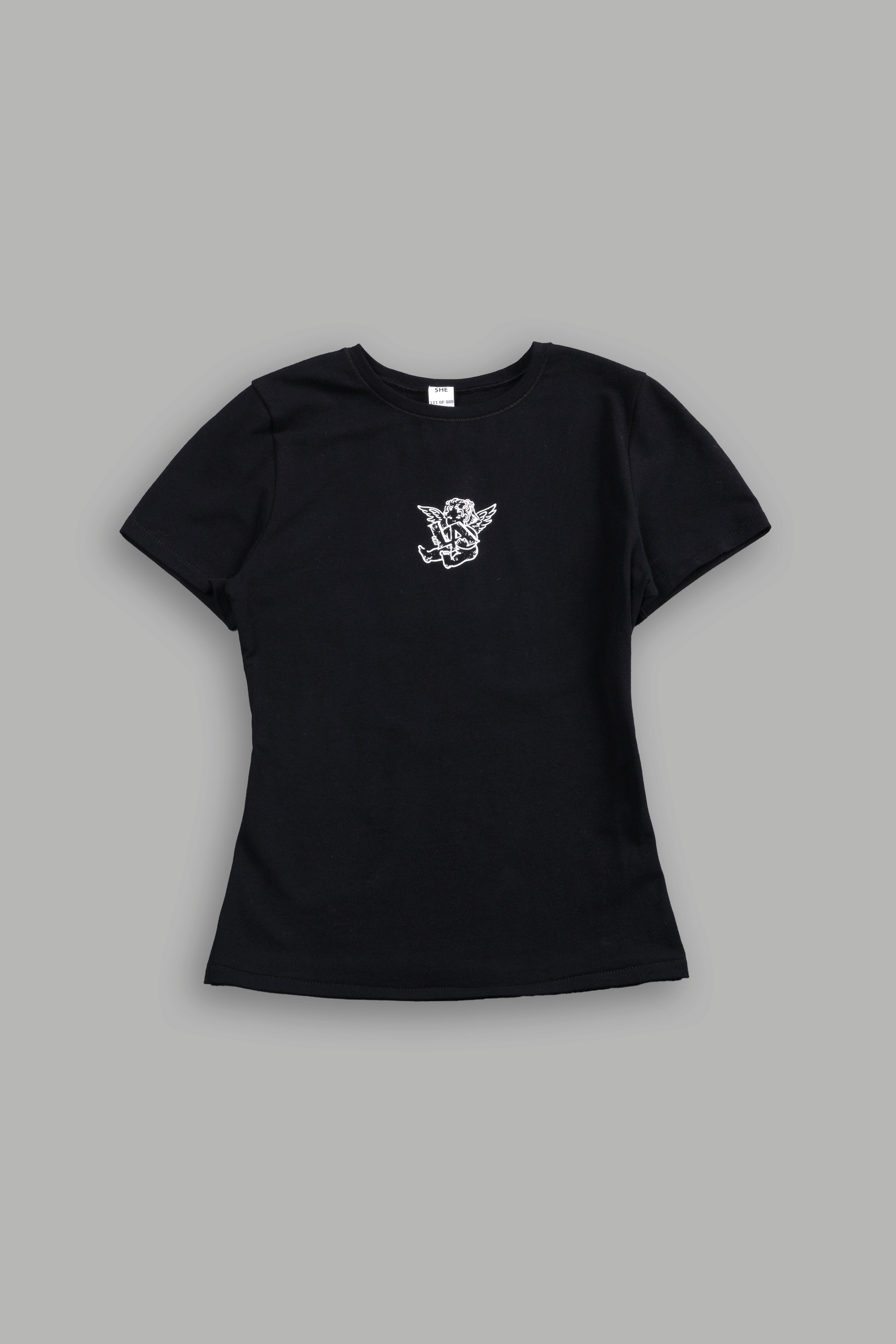 La Cherub Eden Ss Tee in Black