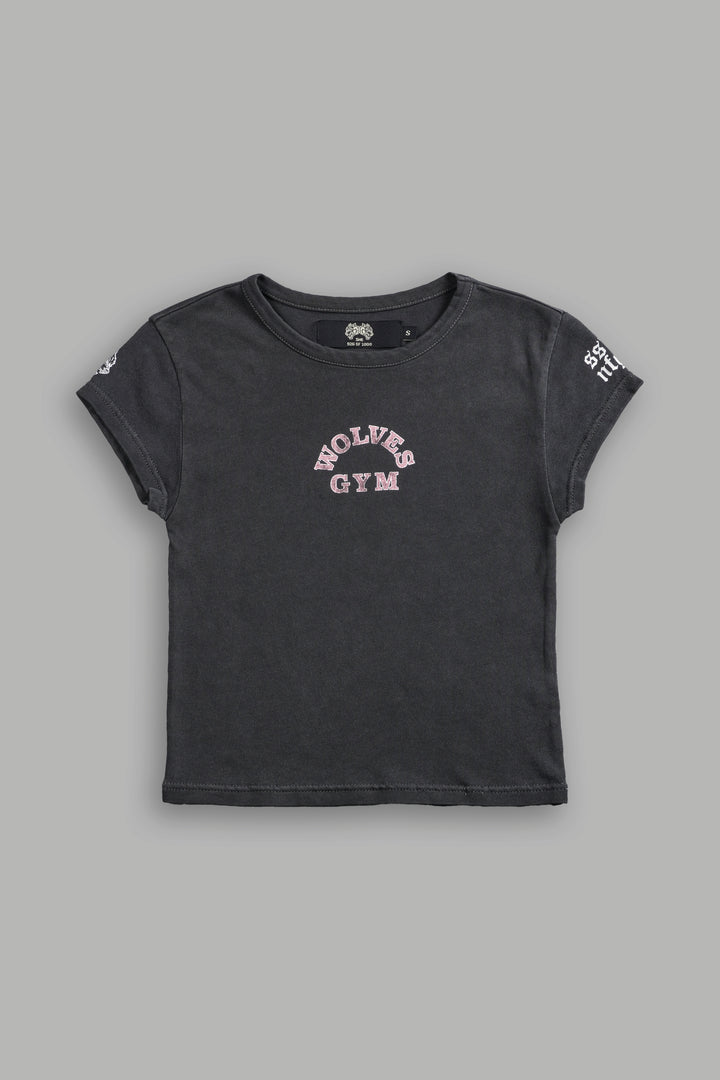 Wolves Gym V2 "Baby" Tee in Wolf Gray