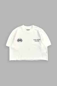 Boundless "Premium" (Cropped) Tee in Cream