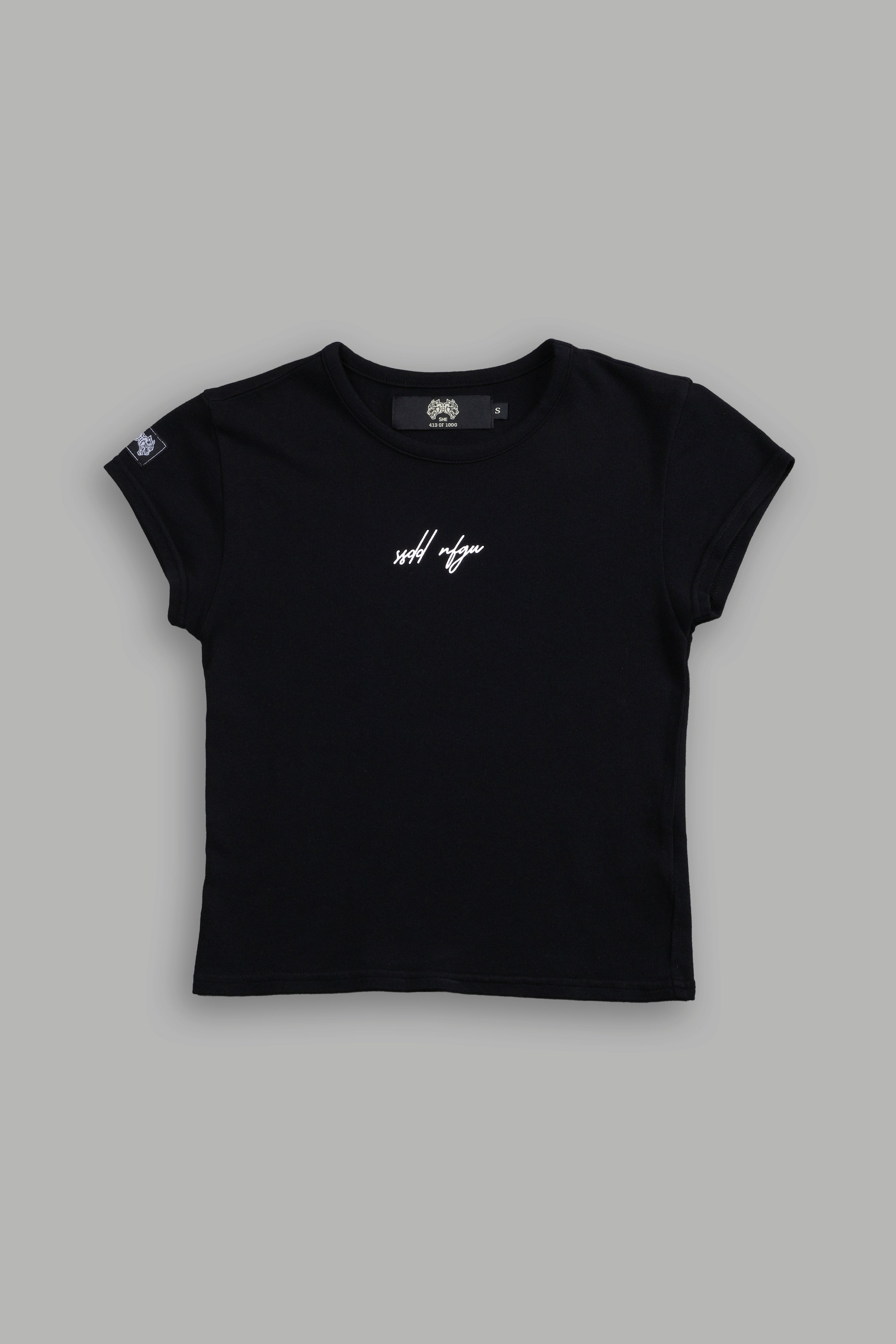 SSDD NFGU "Baby" Tee in Black