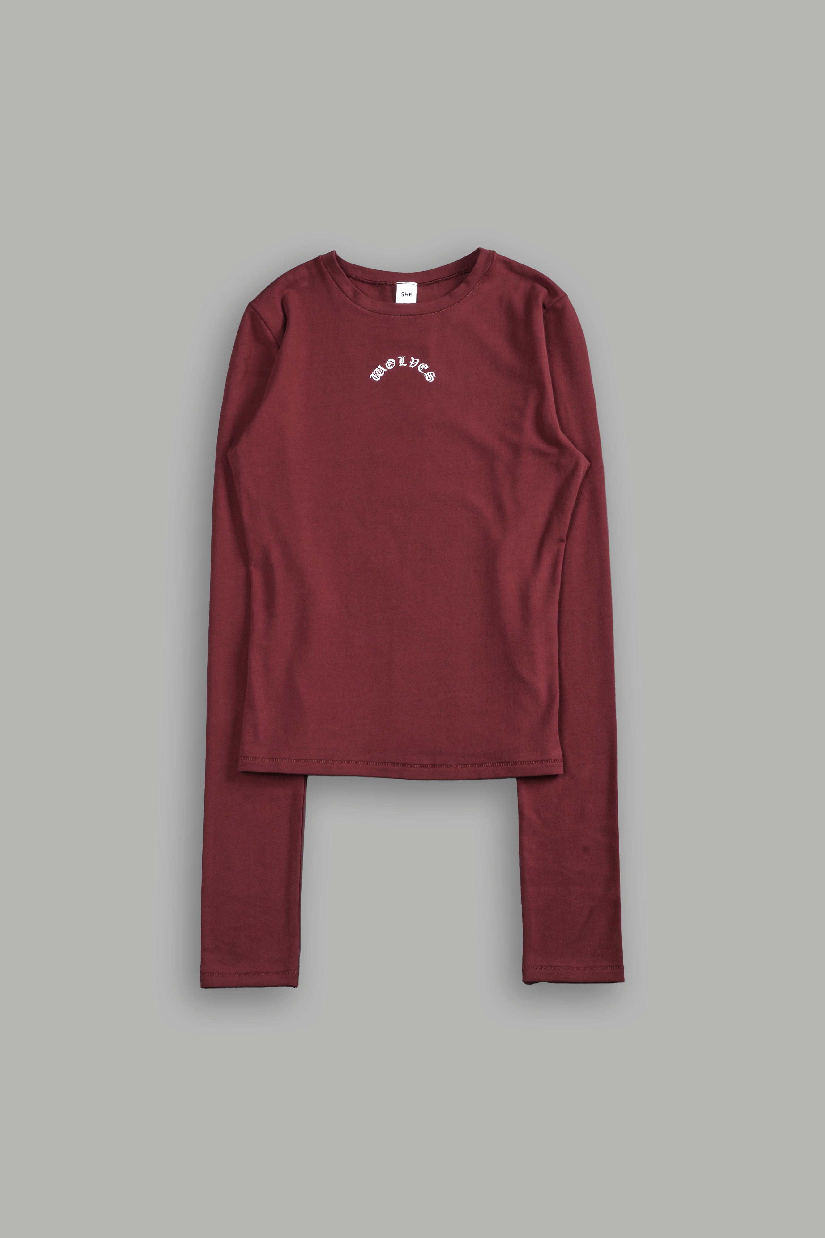 Chopper "Eden" L/S Tee in Oxblood