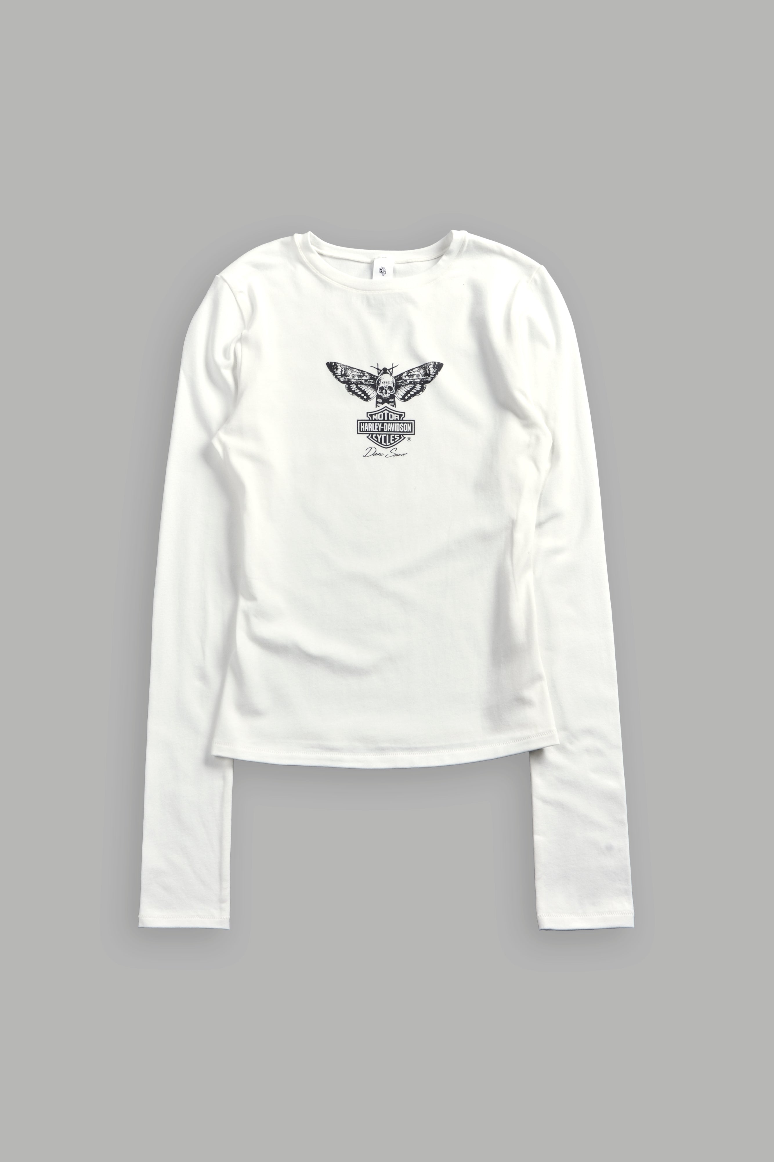 H-D Moth "Eden" L/S Tee in Cream