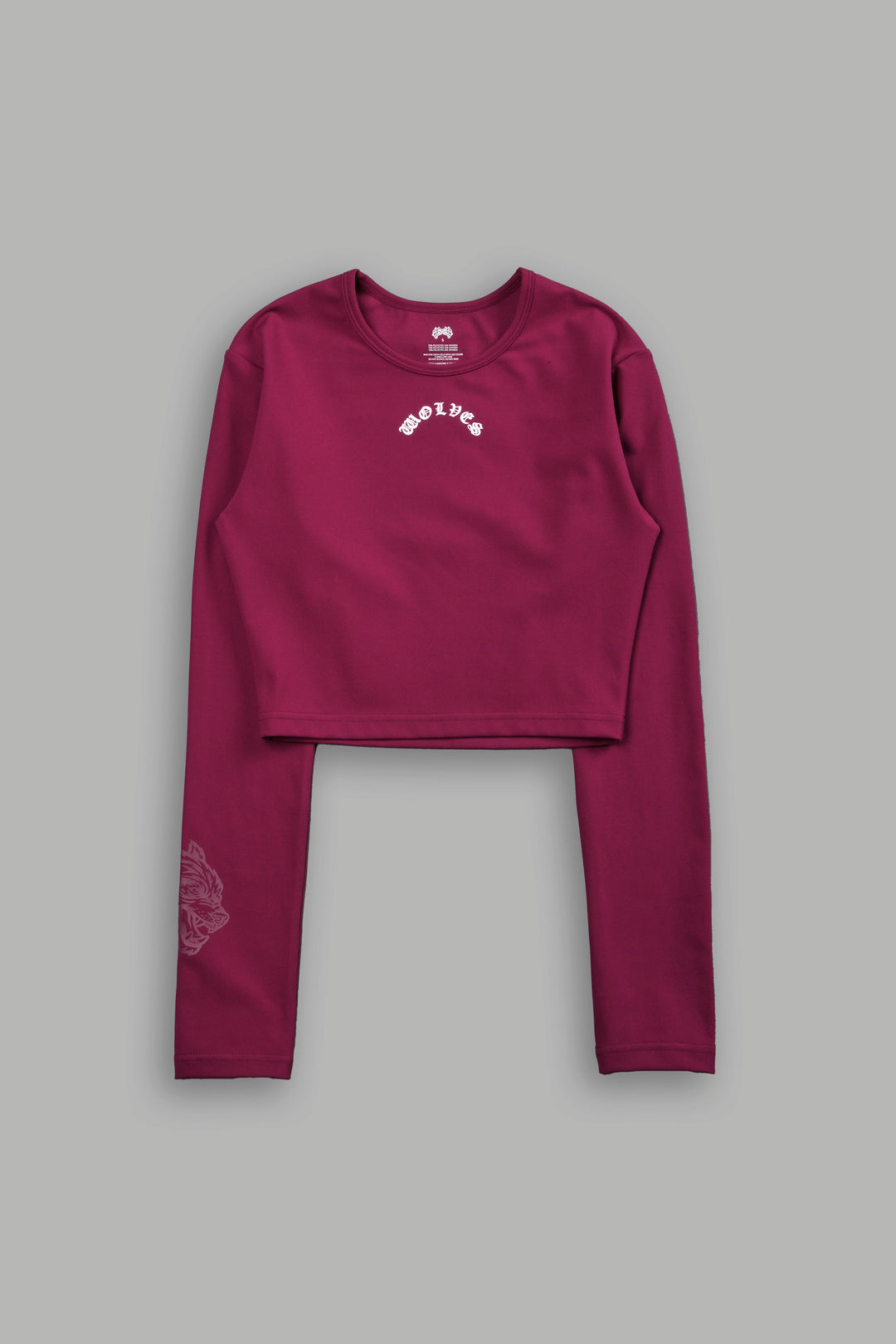 Love Story L/S "Energy" Top in Deep Raspberry