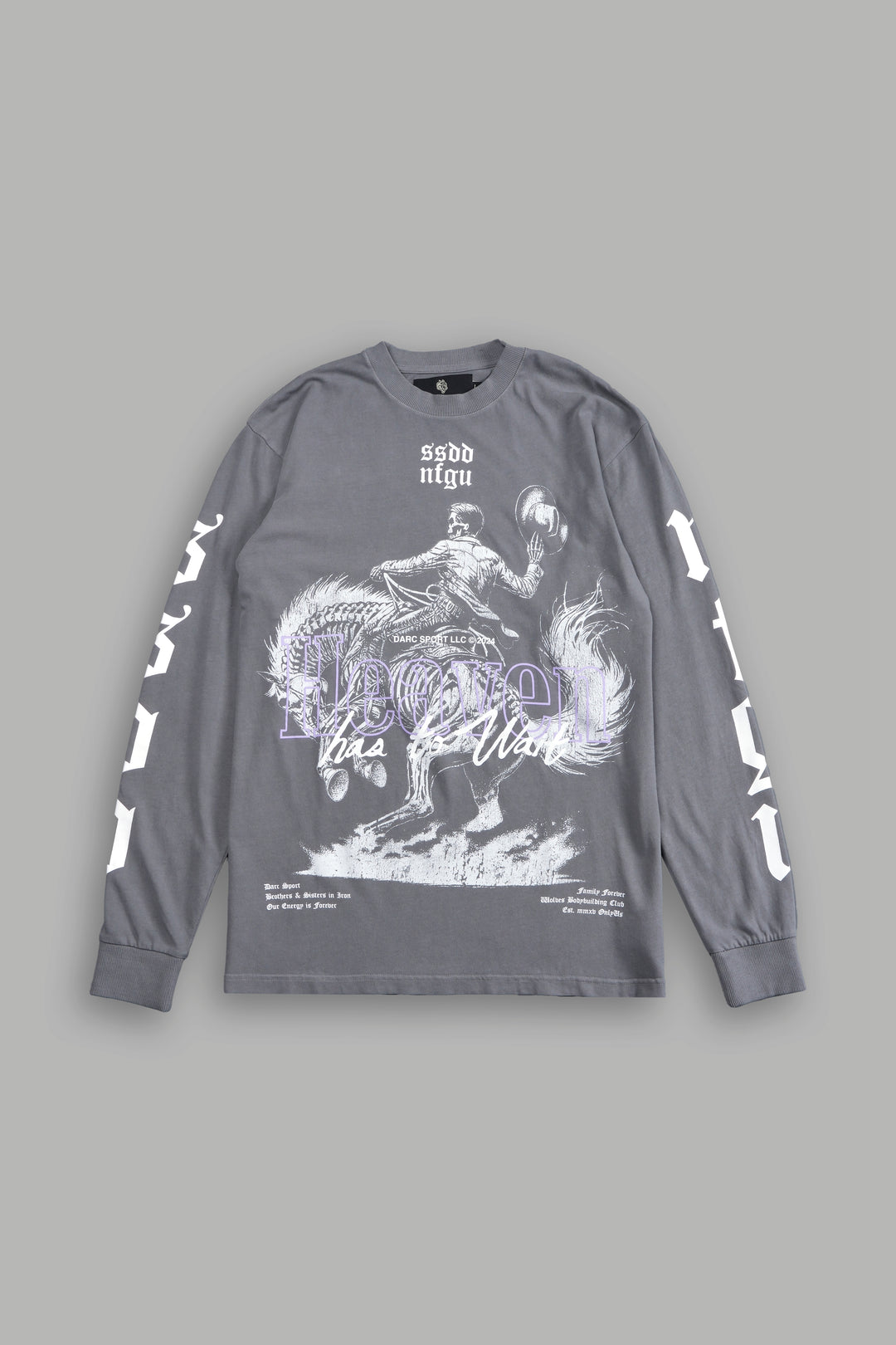 Ultimate Frontier "Premium" L/S Tee in Dove Gray