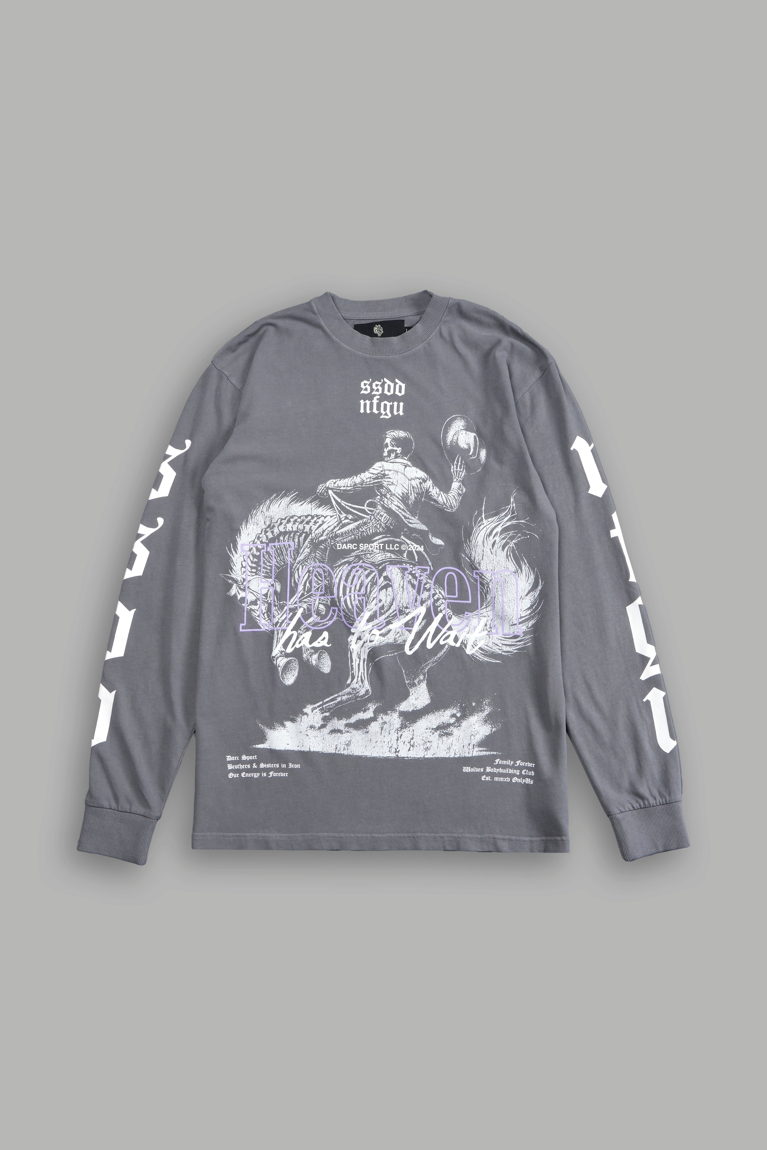 Ultimate Frontier "Premium" L/S Tee in Dove Gray