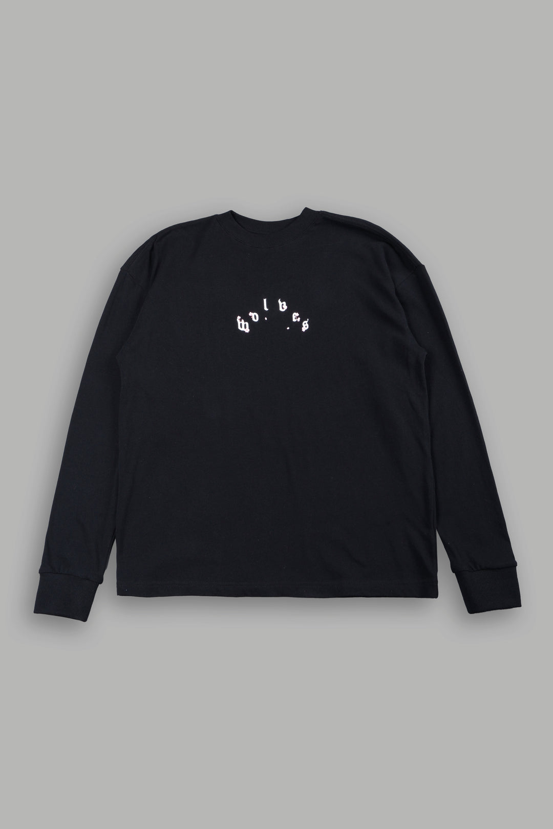 Sakura Pyramid Premium Ls Tee In Black