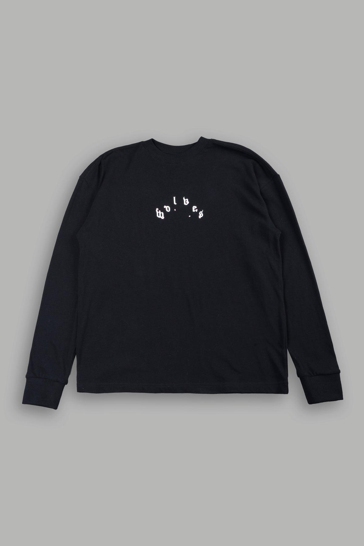 Sakura Pyramid Premium Ls Tee In Black