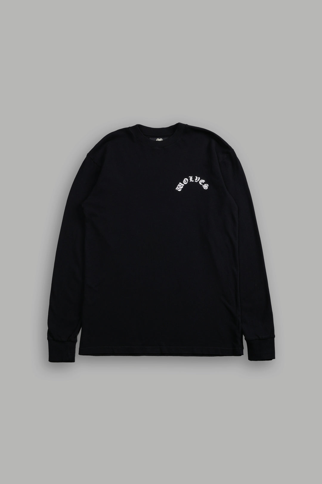 Chopper Wolf "Premium" L/S Tee in Black