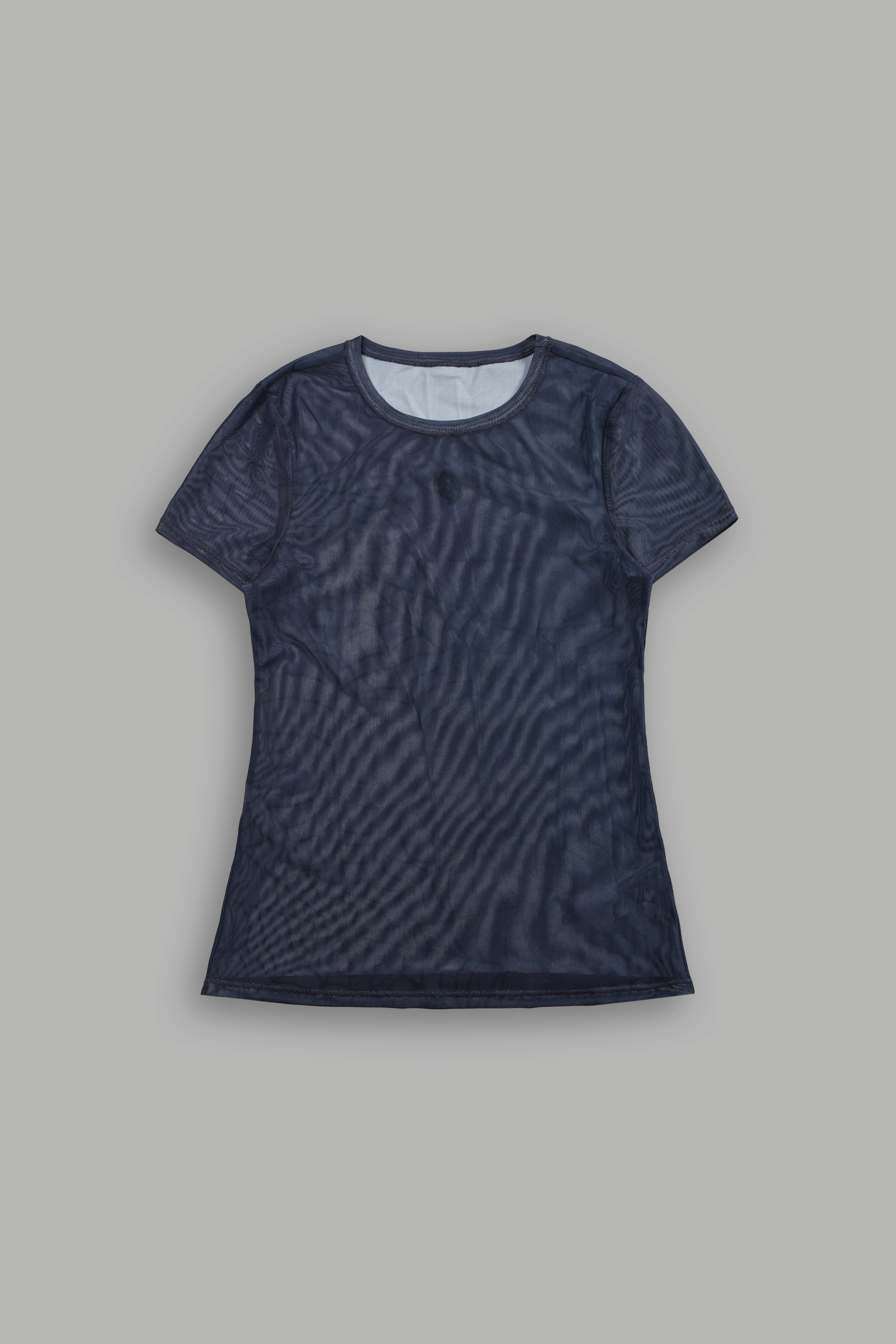 Nocturne Web Leah Mesh Ss Tee in Black – DarcSport