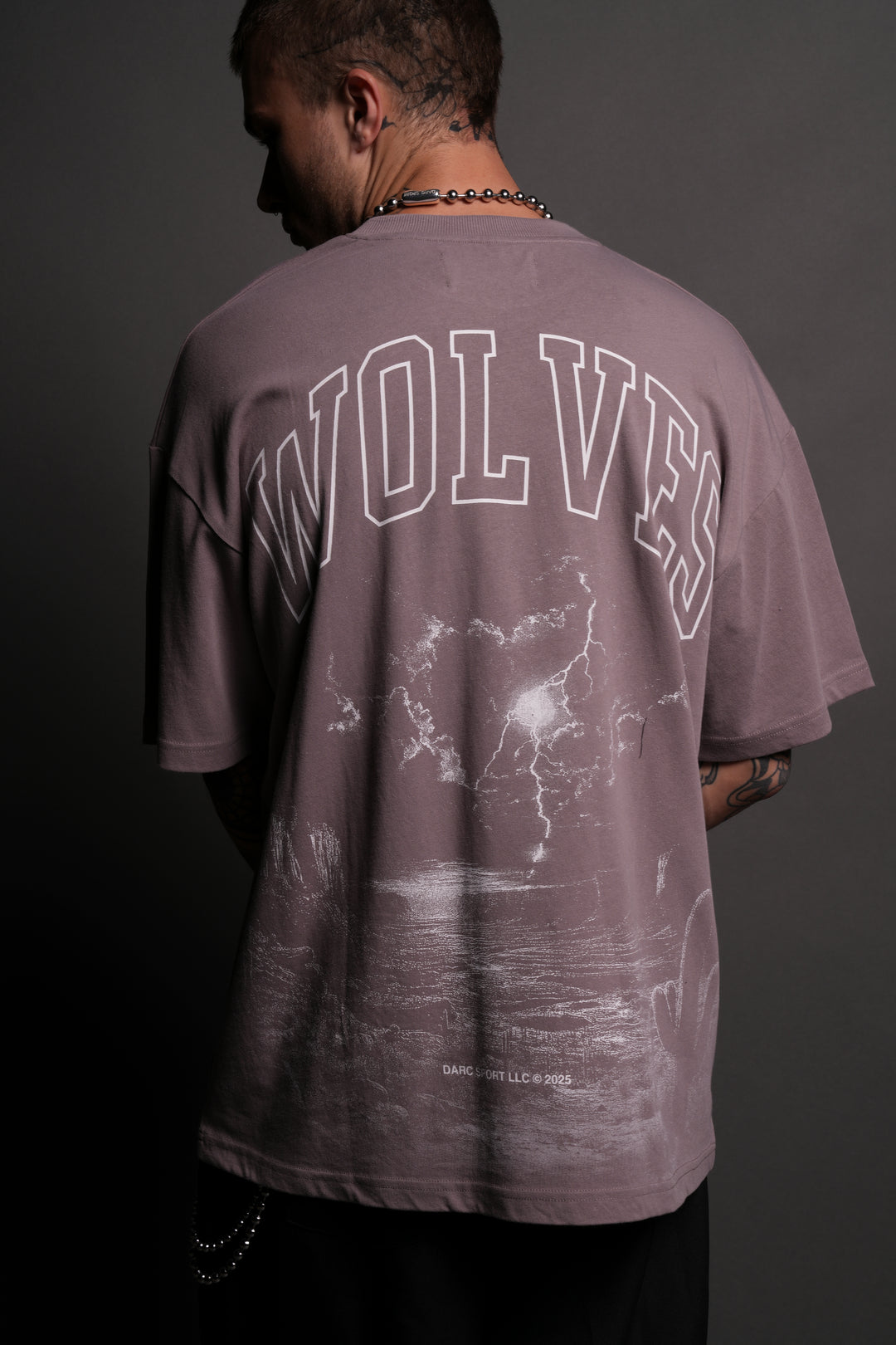 Our Journey "Premium" Oversized Tee in Pale Gray