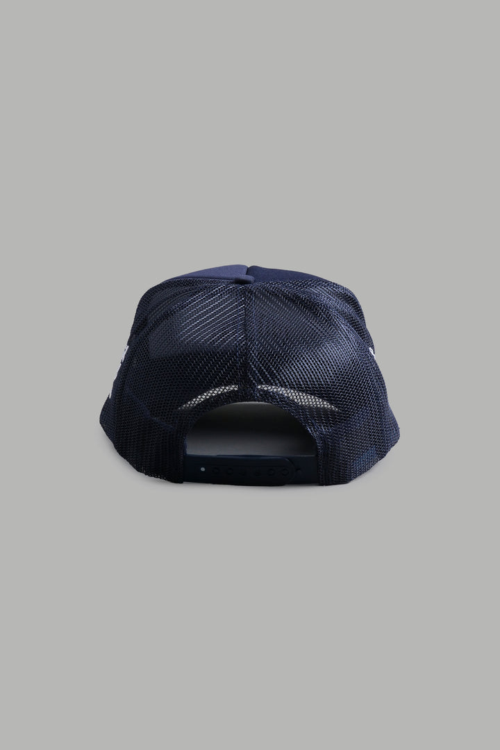 Loyalty Trucker Hat in Midnight Blue