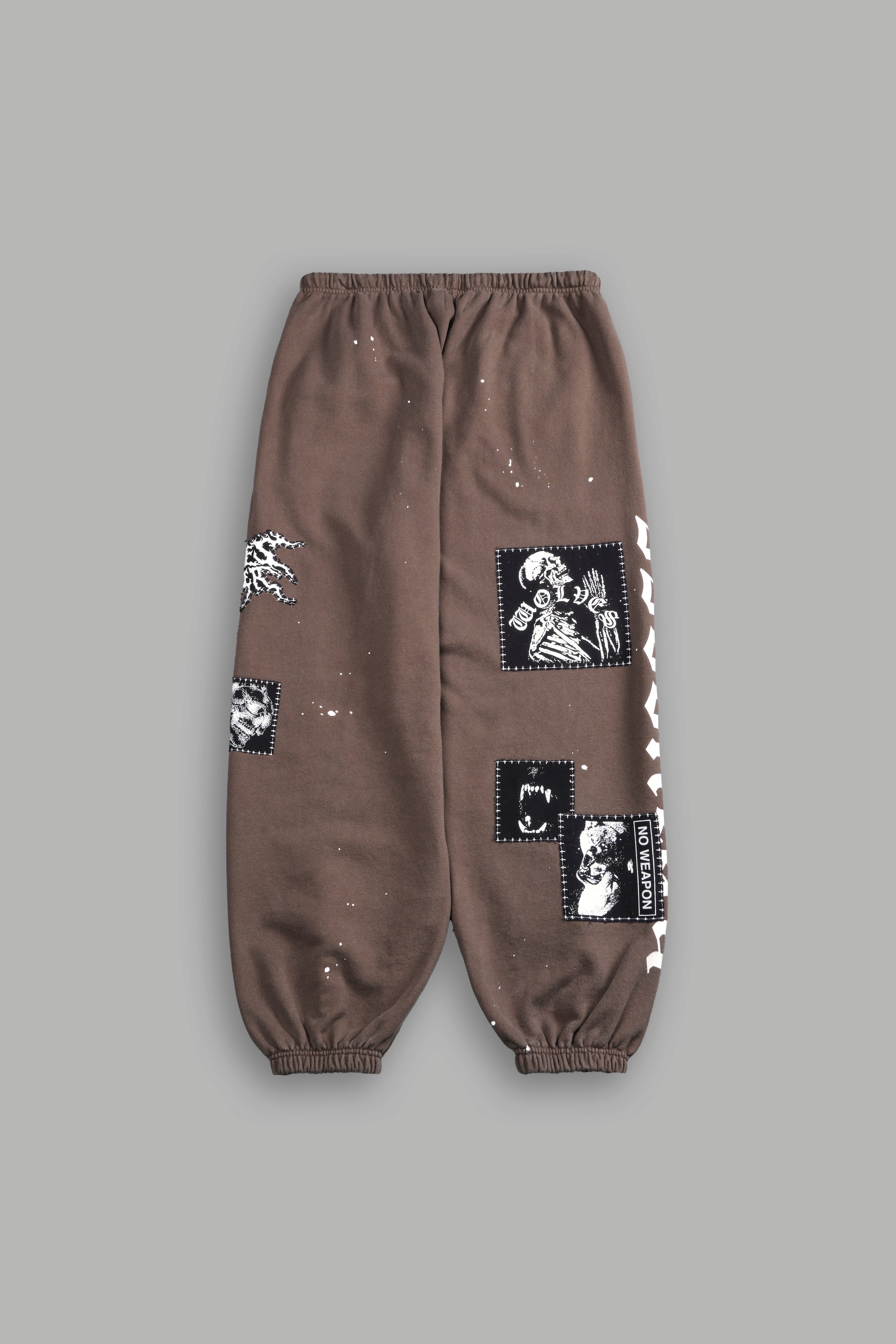 Stitched In Unisex Lounger Sweat Pants in Desert Dust Vandal Wash