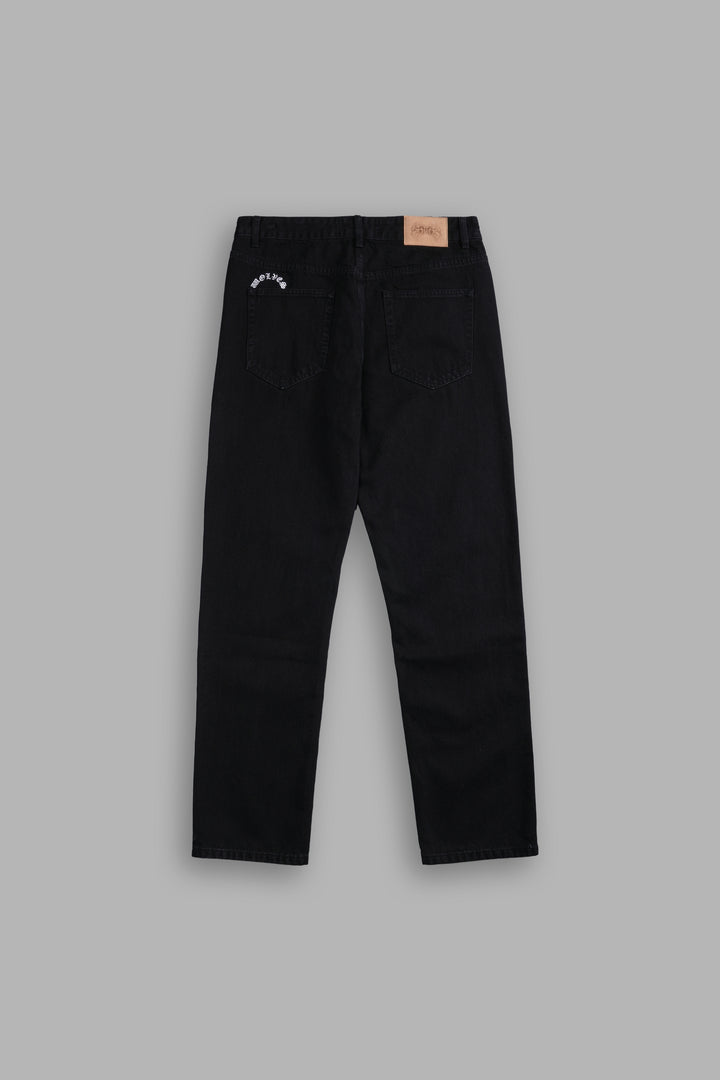 Wolf Chopper Campbell Denim Jeans in Black