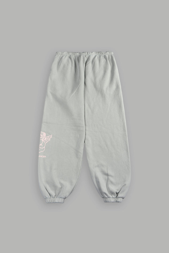 Cherub F Cancer Lightweight Lounger Sweat Pants In Owen Green