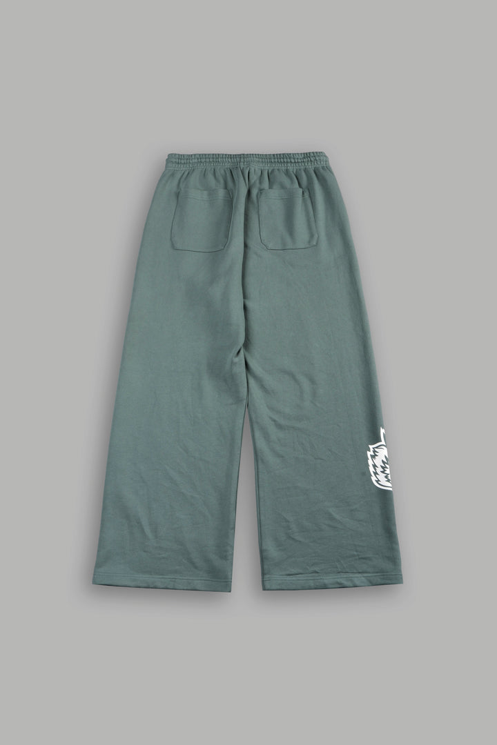Cherub Nfgu V2 Lennox Sweat Pants In Hunter Green