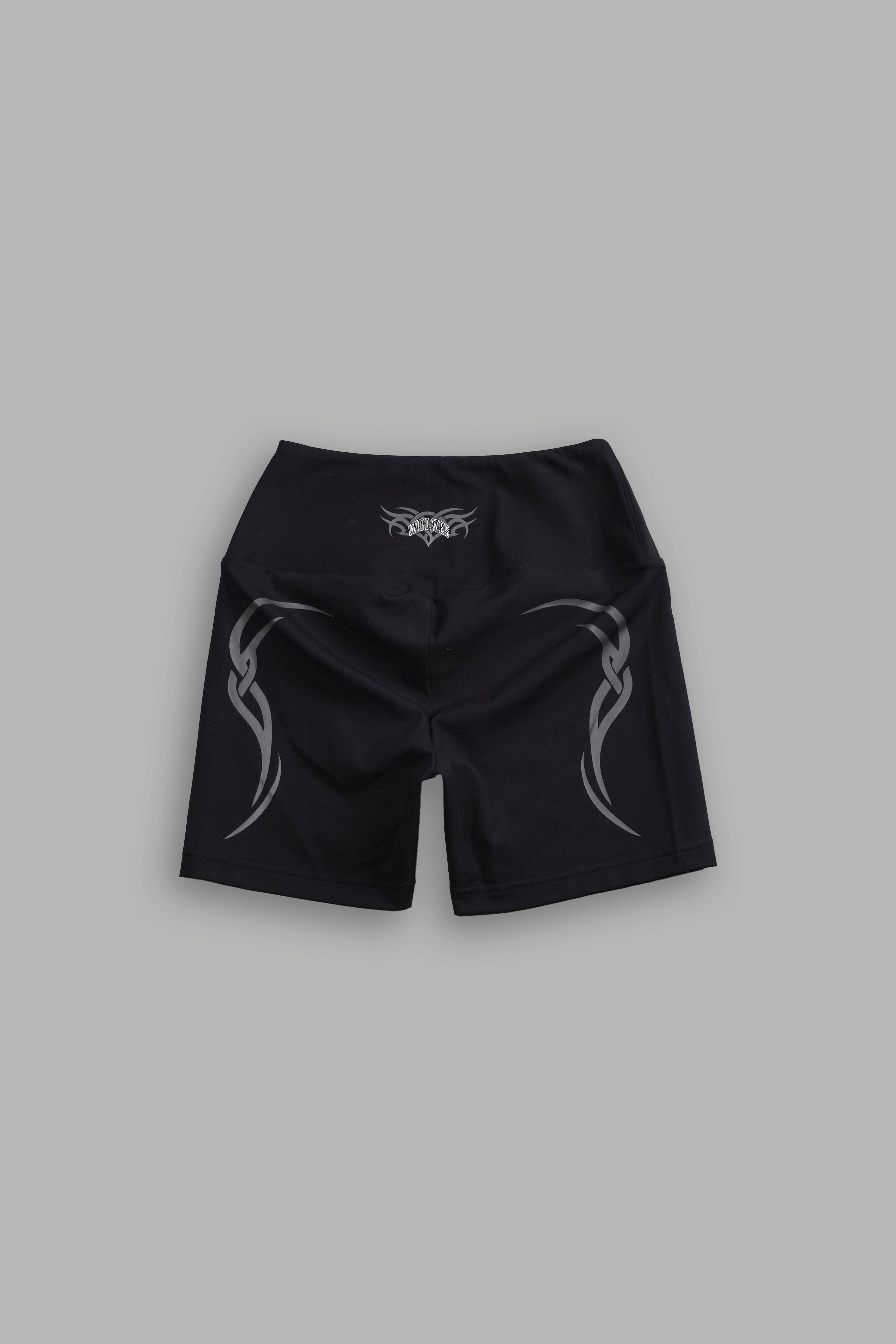 Dual Finite Code Beau Shorts in Black