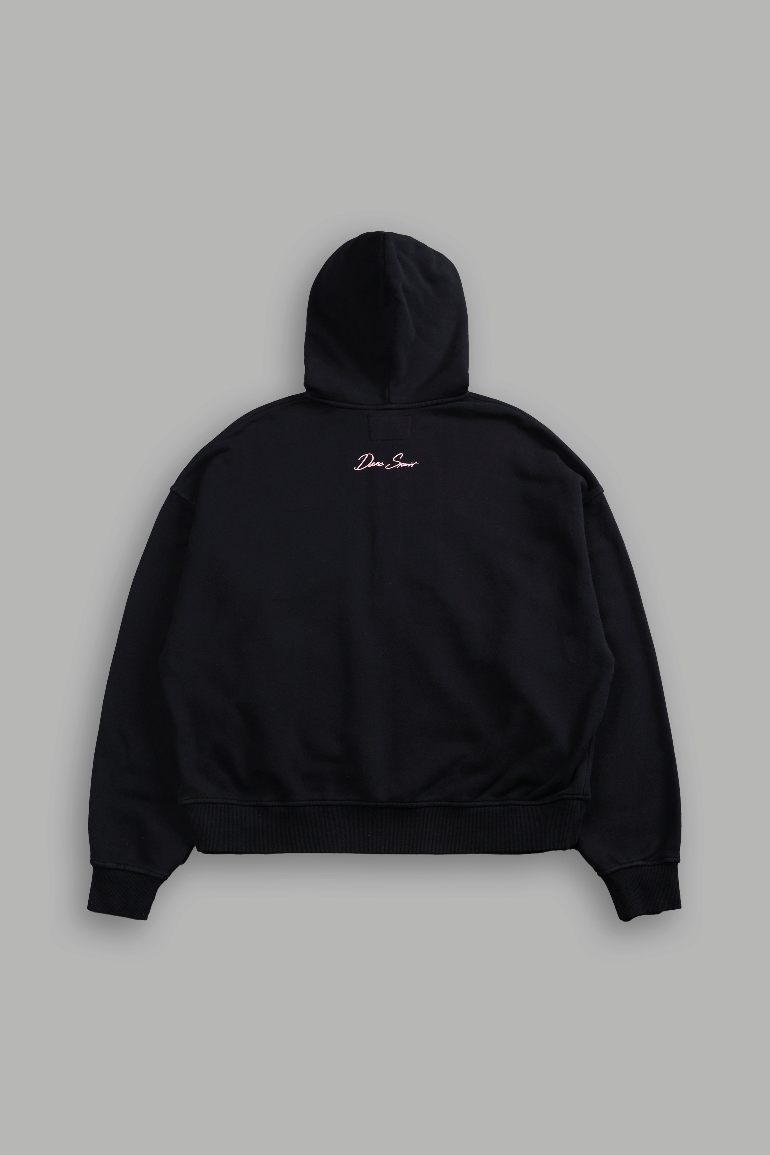 Selina Darco Double Zip Hoodie in Black – DarcSport