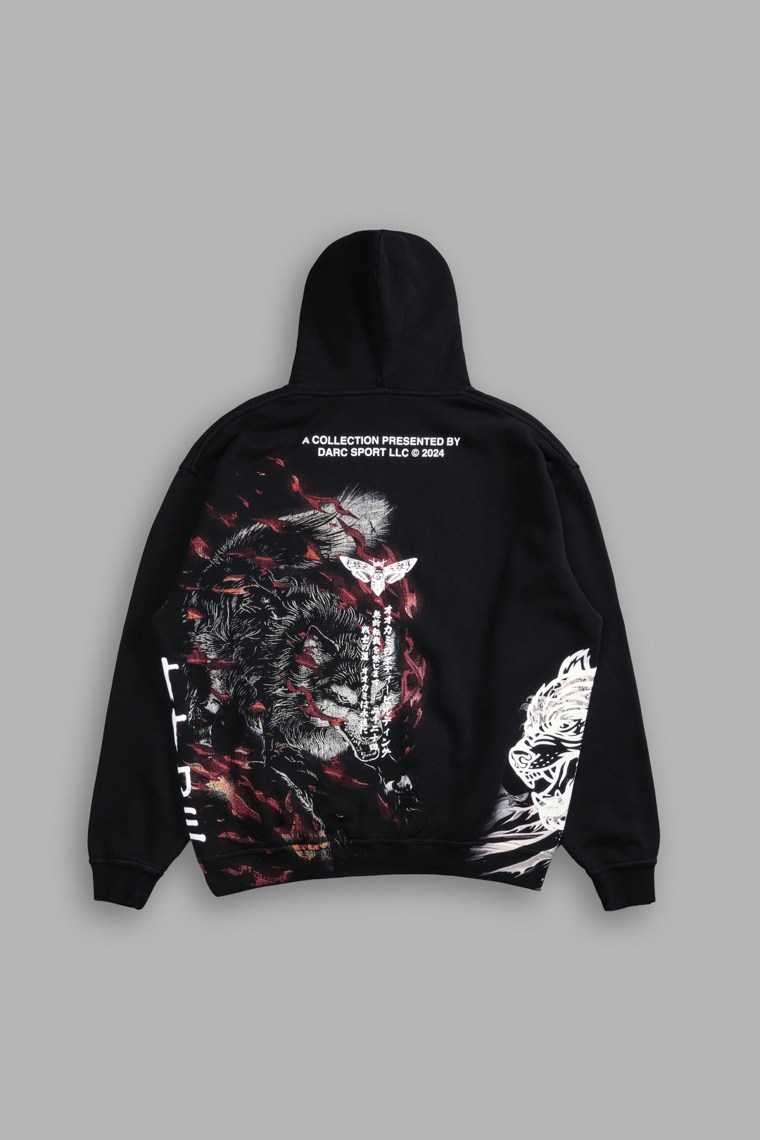 Wolf Integrity "Side-By-Side" Bishop Hoodie in Black